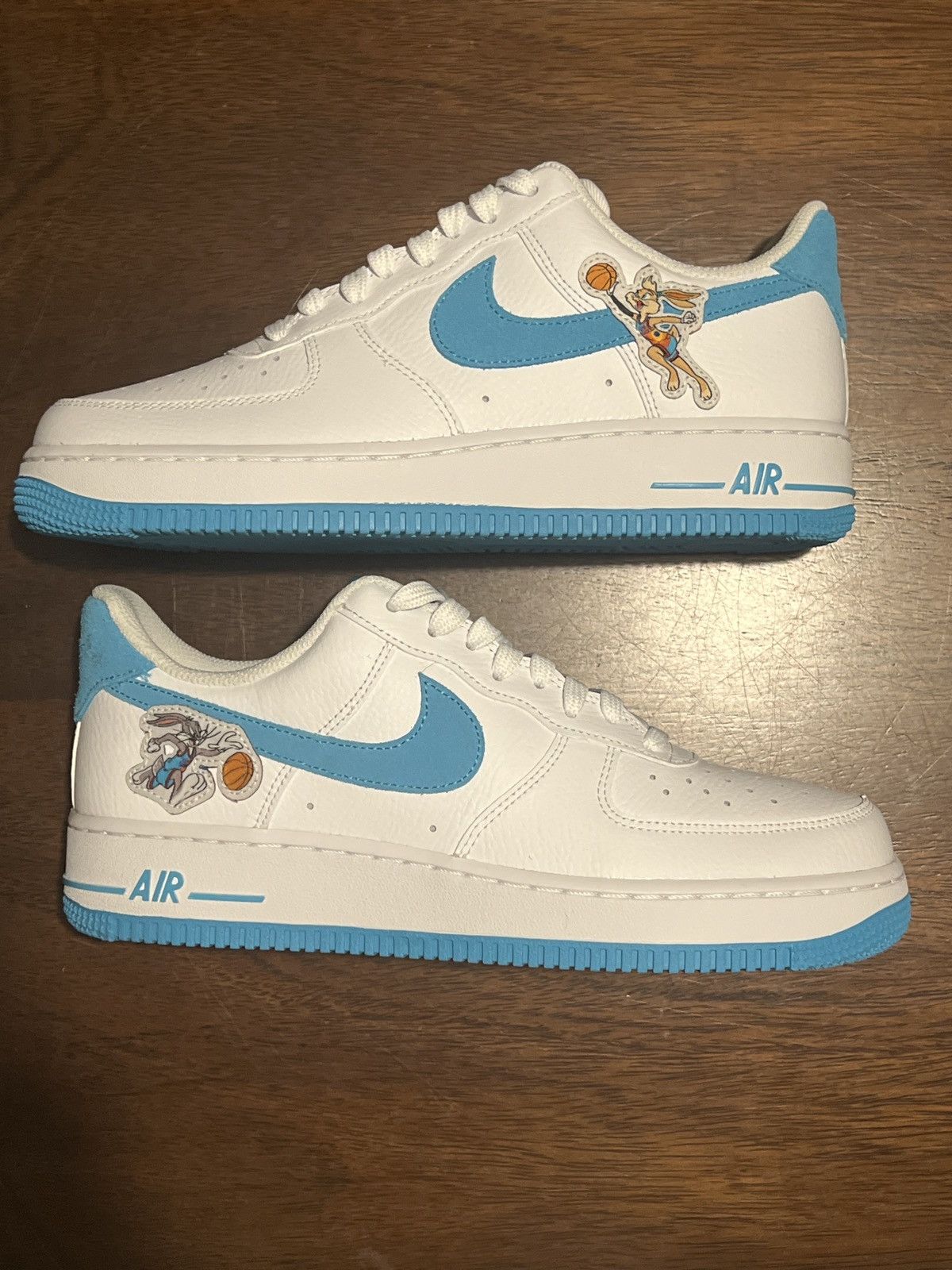 Nike Space Jam x Nike Air Force 1'07 Low 'Hare' Size US 8.5 / EU 41-42 - 3 Thumbnail