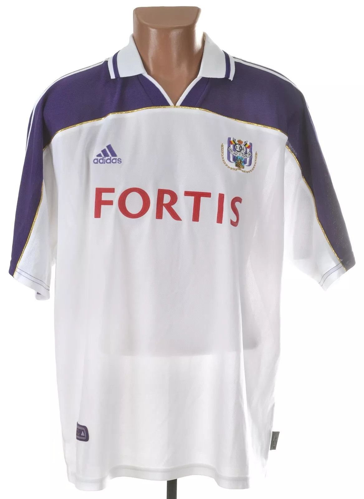 Adidas ANDERLECHT 2000/2001 FOOTBALL SHIRT JERSEY ADIDAS SIZE XL Size US XL / EU 56 / 4 - 1 Thumbnail