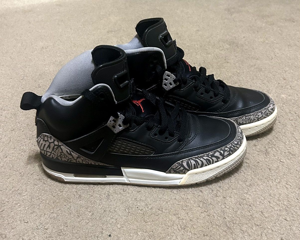 Jordan Brand Nike Air Jordan Spizike Black Cement (Used) Size US 7 / EU 40 - 1 Thumbnail