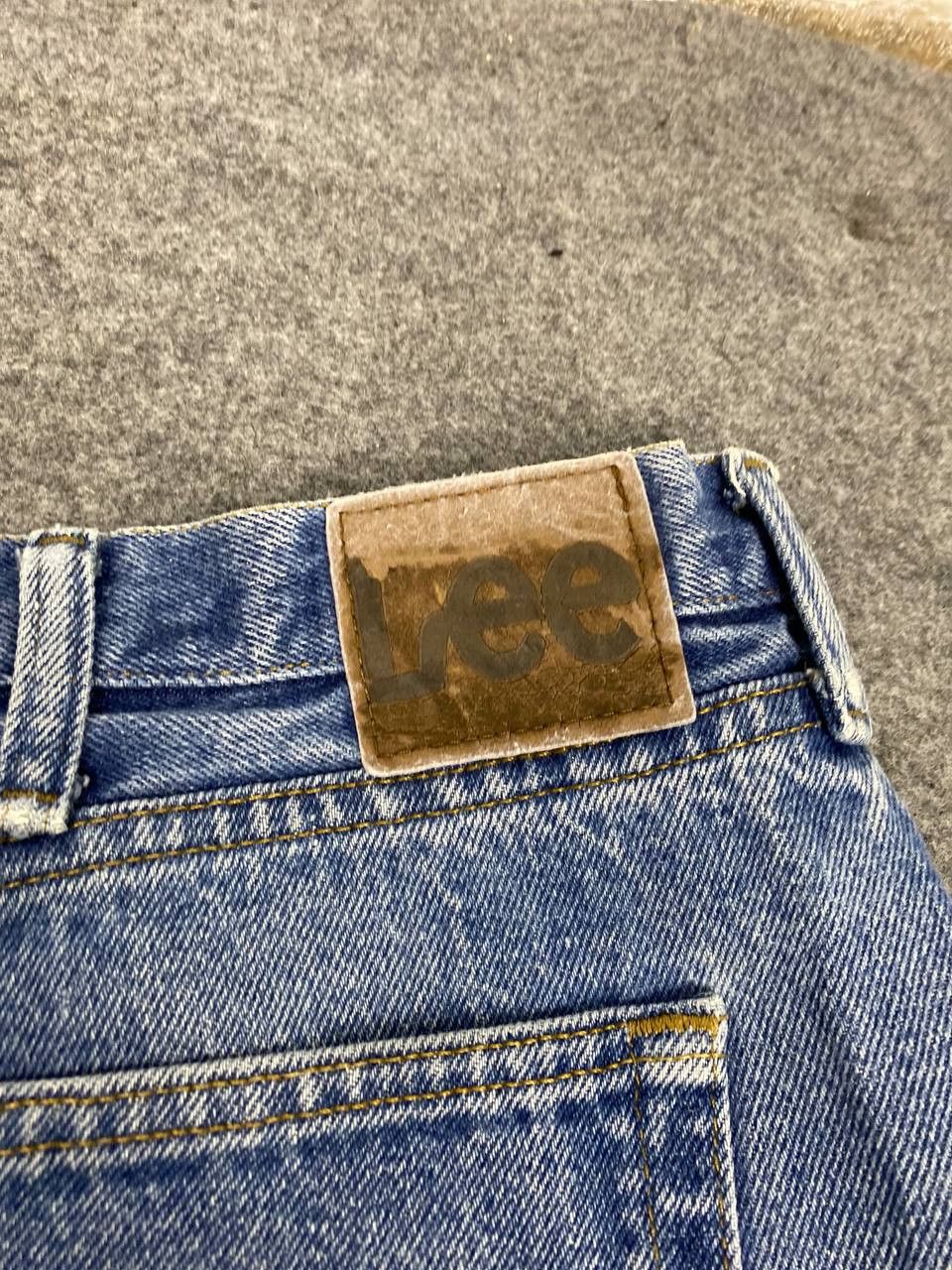 Lee vintage lee relaxed fit distressed denim Size US 44 / EU 60 - 7 Thumbnail