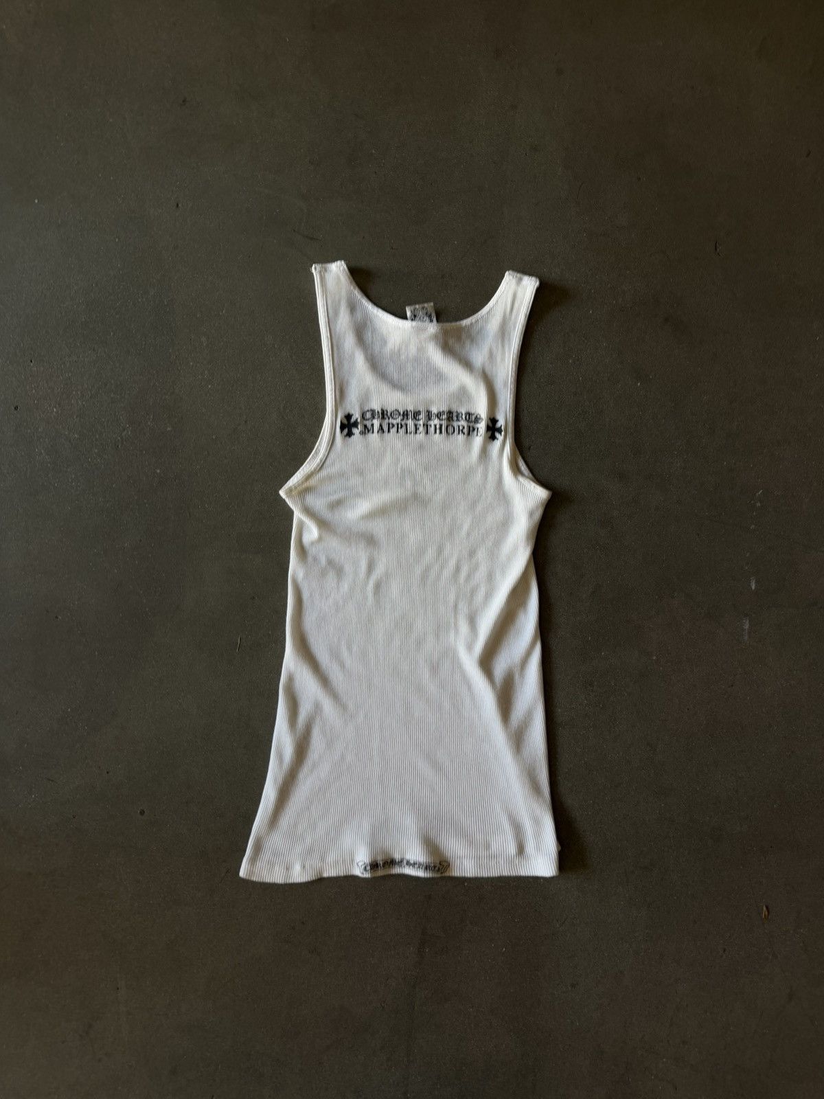 Chrome Hearts Chrome Hearts Mapplethorpe Tank Top White Size US S / EU 44-46 / 1 - 2 Thumbnail