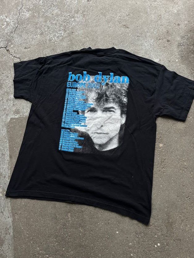 Other Bob Dylan 2002 European Tour vintage band tee Size US XL / EU 56 / 4 - 5 Thumbnail