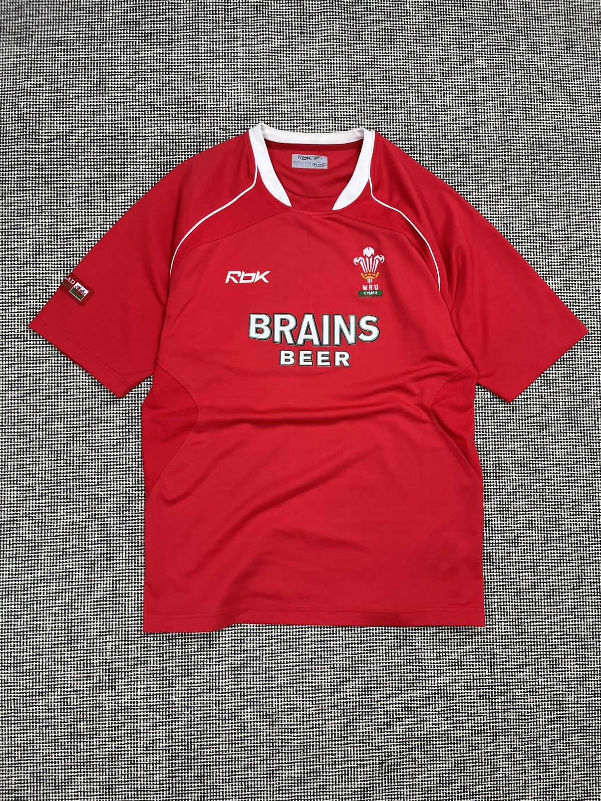 Reebok × Vintage Vintage Reebok WRU wales rugby jersey Size US XL / EU 56 / 4 - 1 Thumbnail