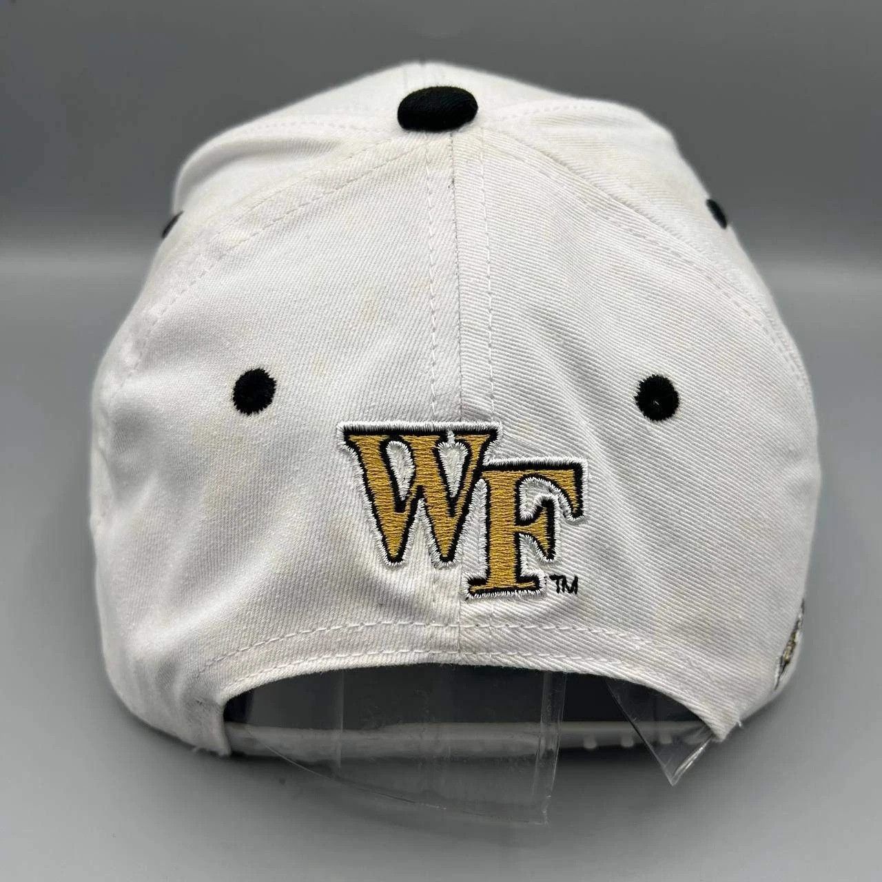 The Game Vintage Wake Forest Demon Deacons Hat Men NCAA Snap Back Cap Size ONE SIZE - 6 Thumbnail