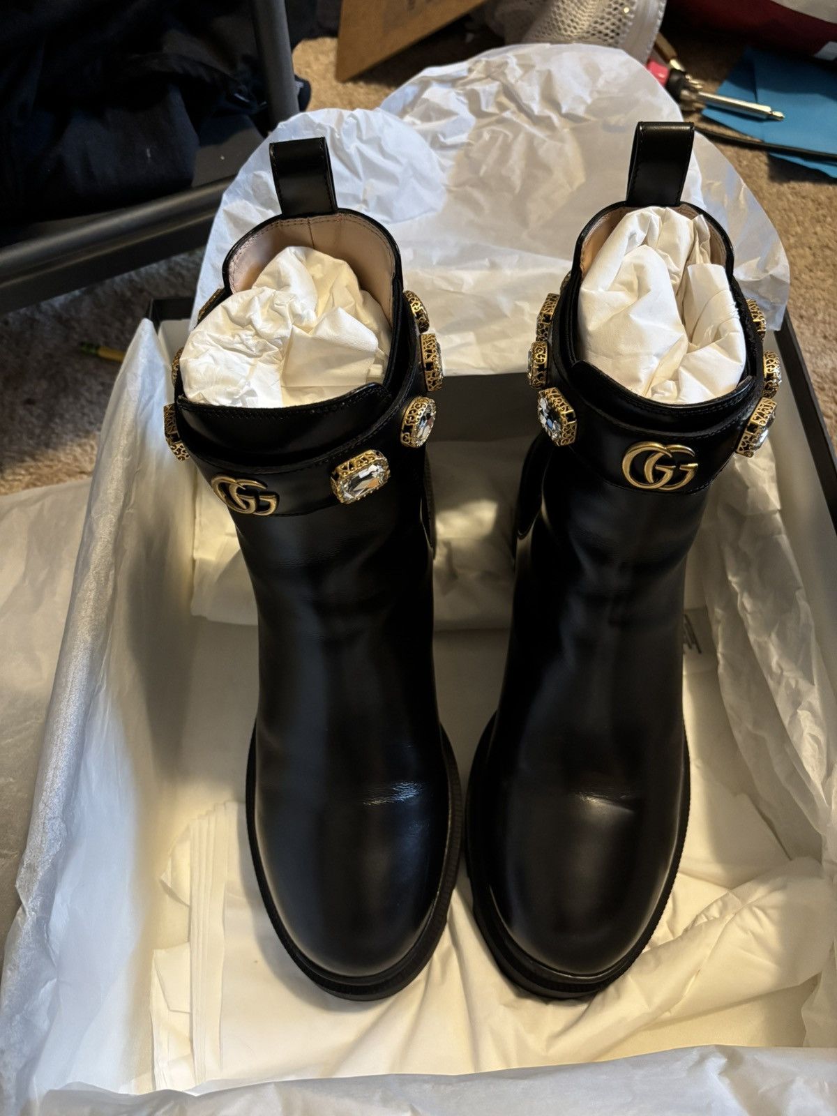 Gucci GUCCI Ankle boots US10 EU40 Size US 10 / IT 40 - 4 Thumbnail