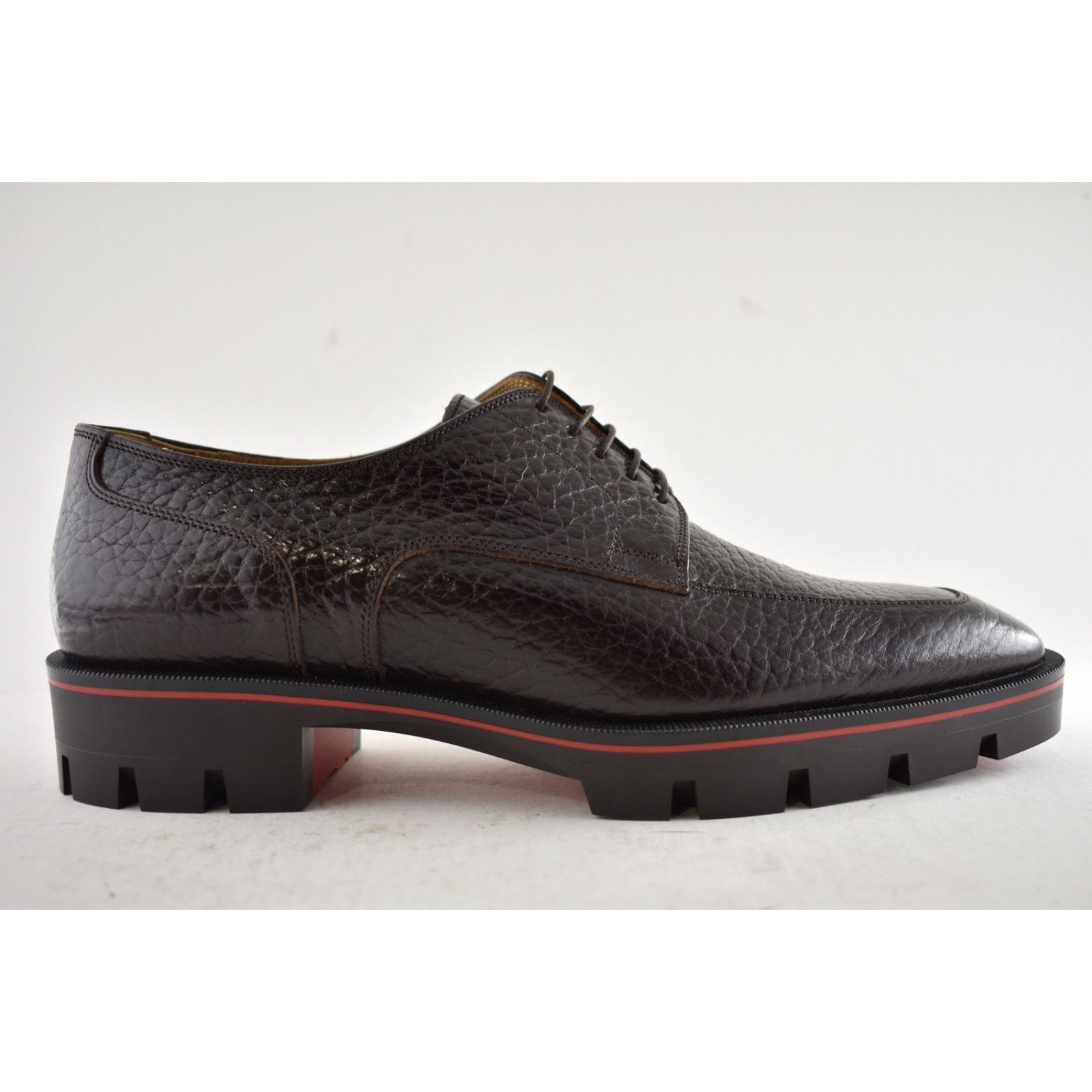 Christian Louboutin Christian Louboutin Brown Lug Sole Derby Oxford Loafer 44 11 Size US 11 / EU 44 - 2 Thumbnail