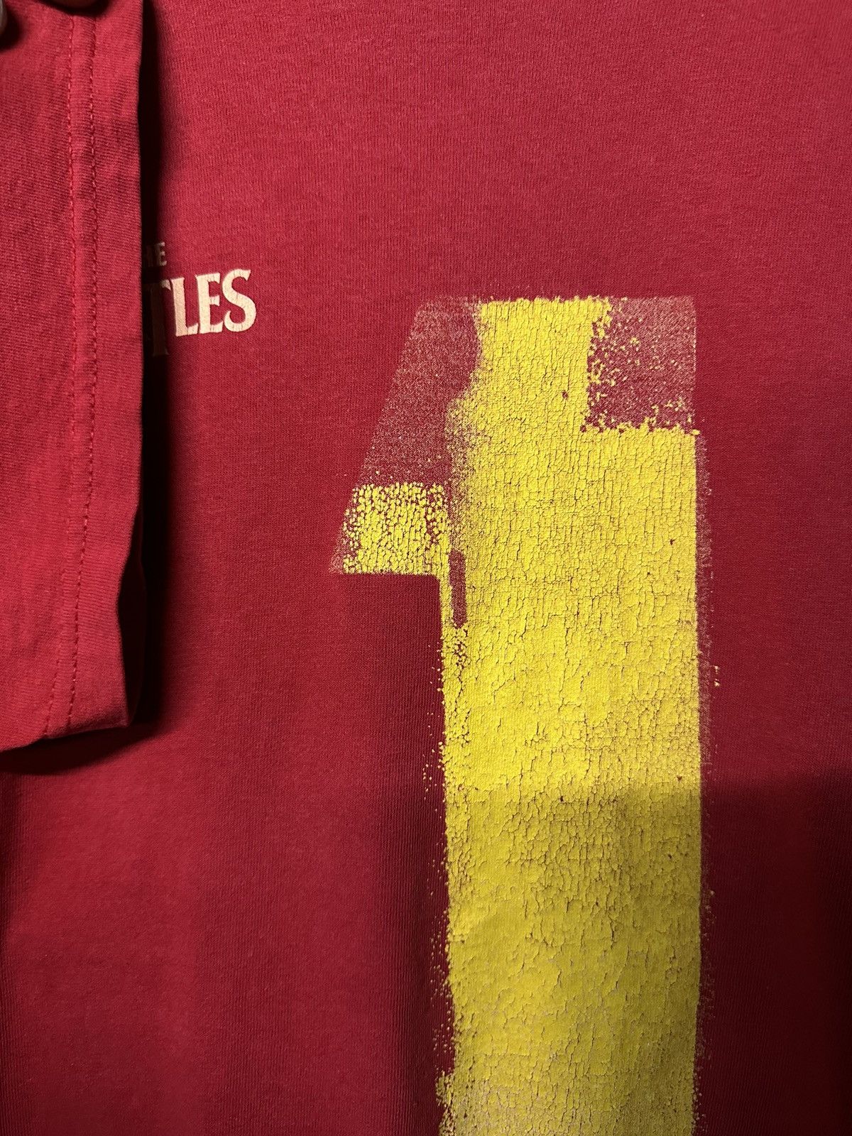Band Tees × Vintage Vintage The Beatles No 1 Faded Tee Size US L / EU 52-54 / 3 - 6 Thumbnail