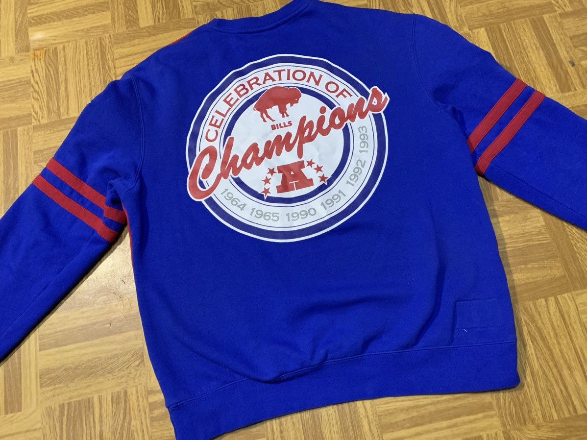 Mitchell & Ness Buffalo Bills Mitchell & Ness NFL L Large Crew sweatshirt Size US L / EU 52-54 / 3 - 9 Thumbnail