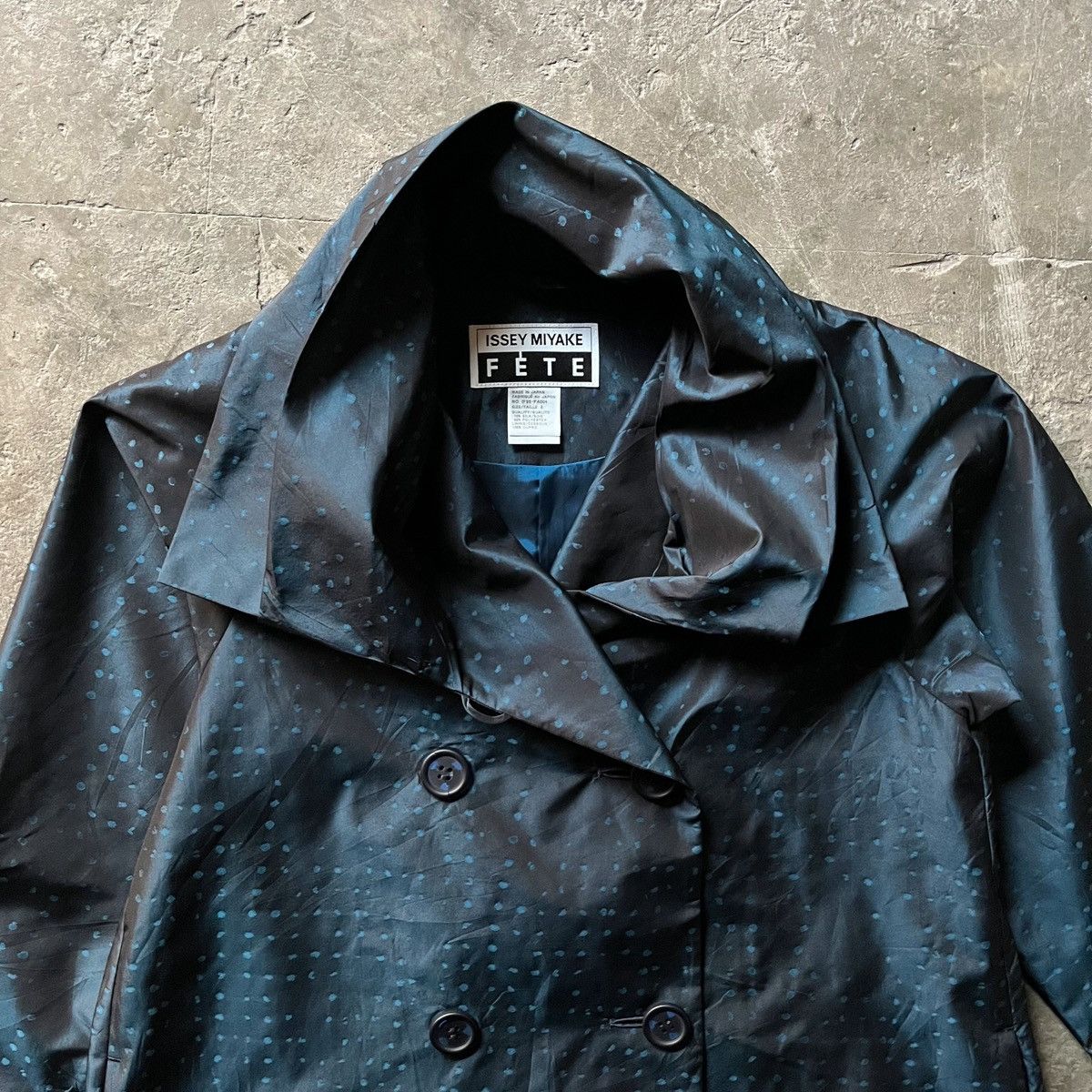 Issey Miyake Issey miyake féte silk translucent coat Size S / US 4 / IT 40 - 2 Thumbnail
