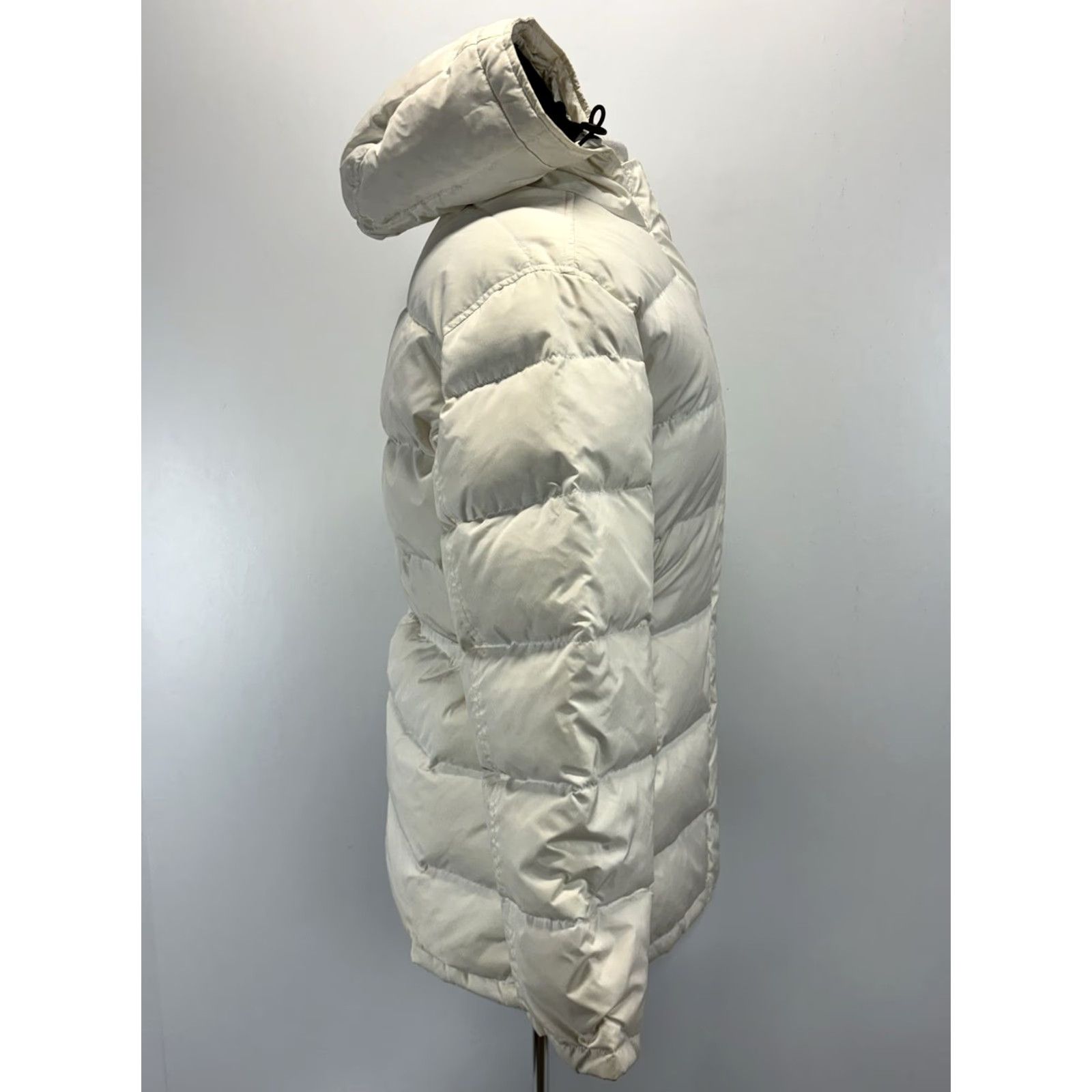 Gap Vtg GAP Puffer Jacket Womens Small Hooded Down Insulated Winter Y2K Blue Tag Size S / US 4 / IT 40 - 4 Thumbnail