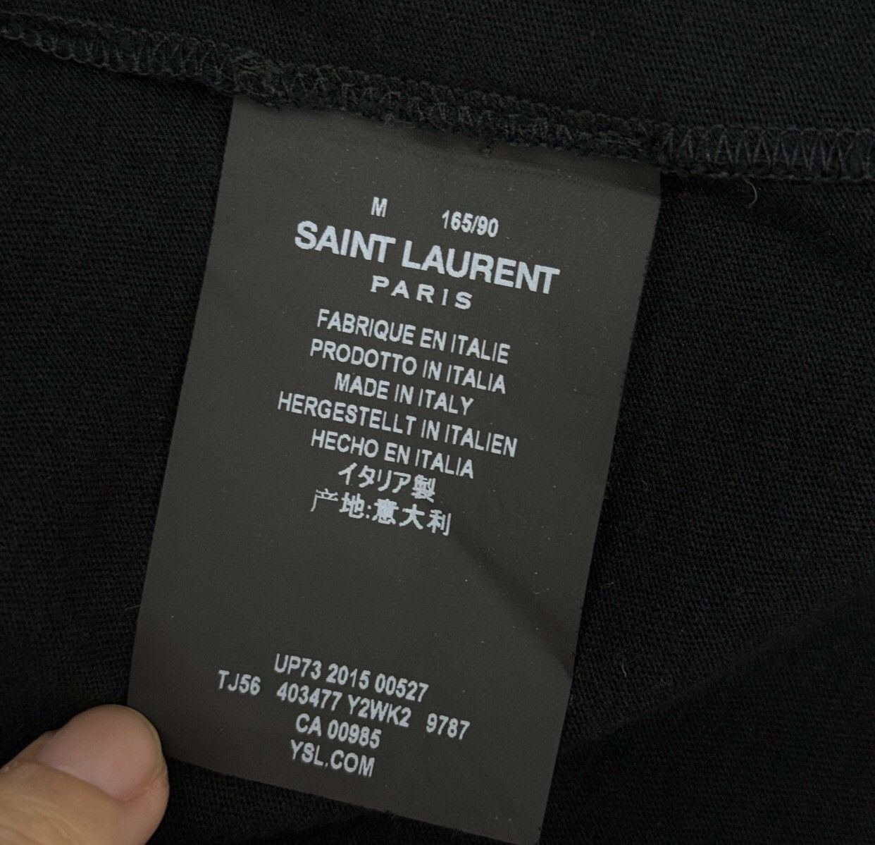 Saint Laurent Paris × Yves Saint Laurent Saint Laurent Star Short sleeved T-shirt2412-Nextarrow Size US M / EU 48-50 / 2 - 4 Thumbnail