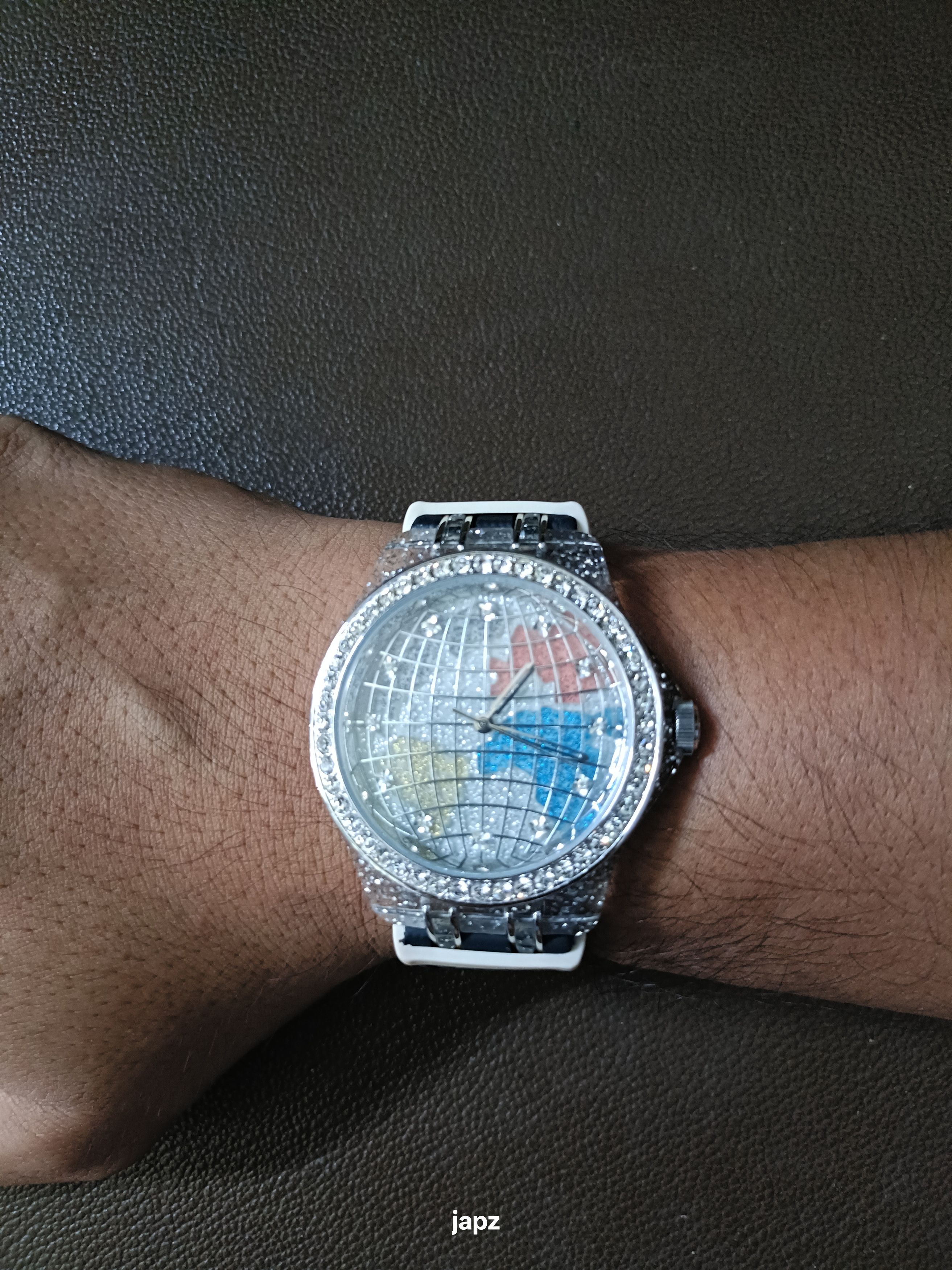 Vintage Automatic ROBERTA SCARPA Crazy Time Jump Hour Men's