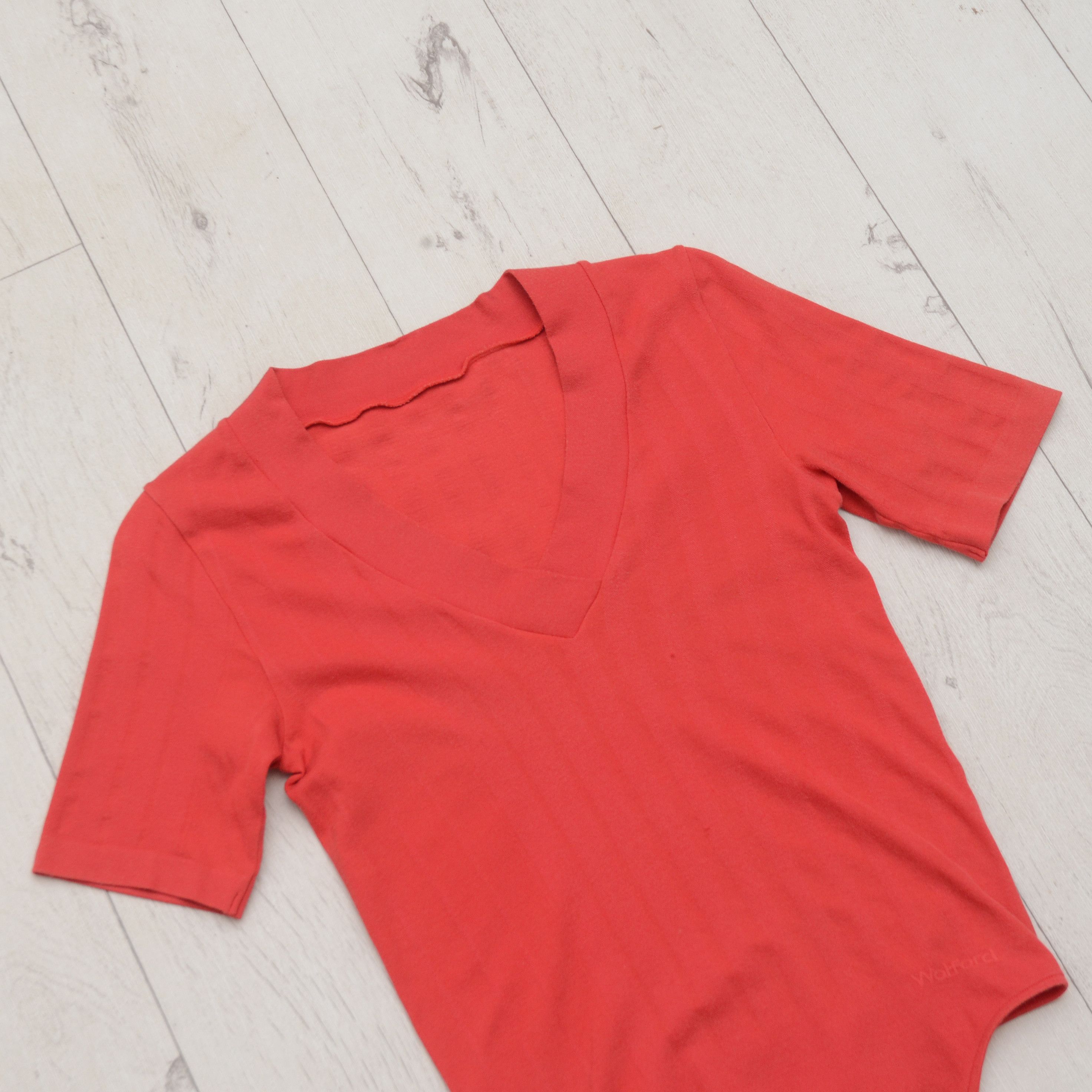 Wolford Wolford Opaque Naturel Body Bodysuit Elegant Stretchy sz S Size S / US 4 / IT 40 - 2 Thumbnail
