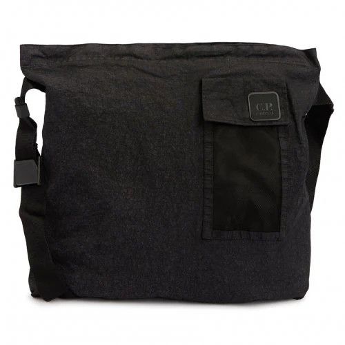 C.P. Company o1y1224 Size: OS / Logo Cross-body Bag in Black Size ONE SIZE - 1 Thumbnail