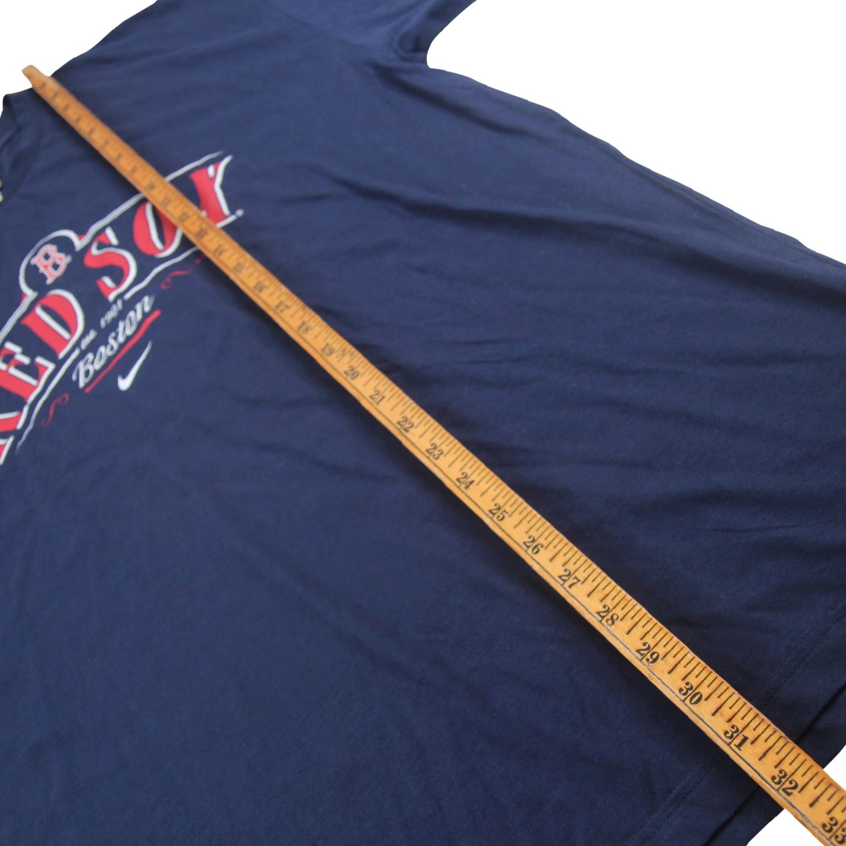 Nike VINTAGE Nike Boston Red Sox Mens XL T Shirt Blue Size US XL / EU 56 / 4 - 5 Thumbnail