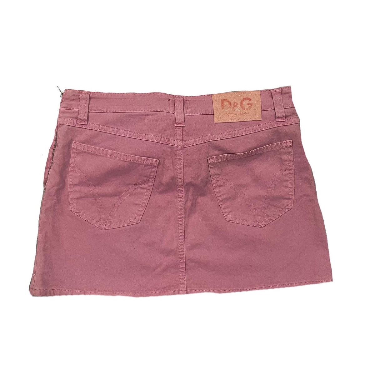 Dolce & Gabbana D&G Pink Denim skort Size 28" / US 6 / IT 42 - 2 Thumbnail