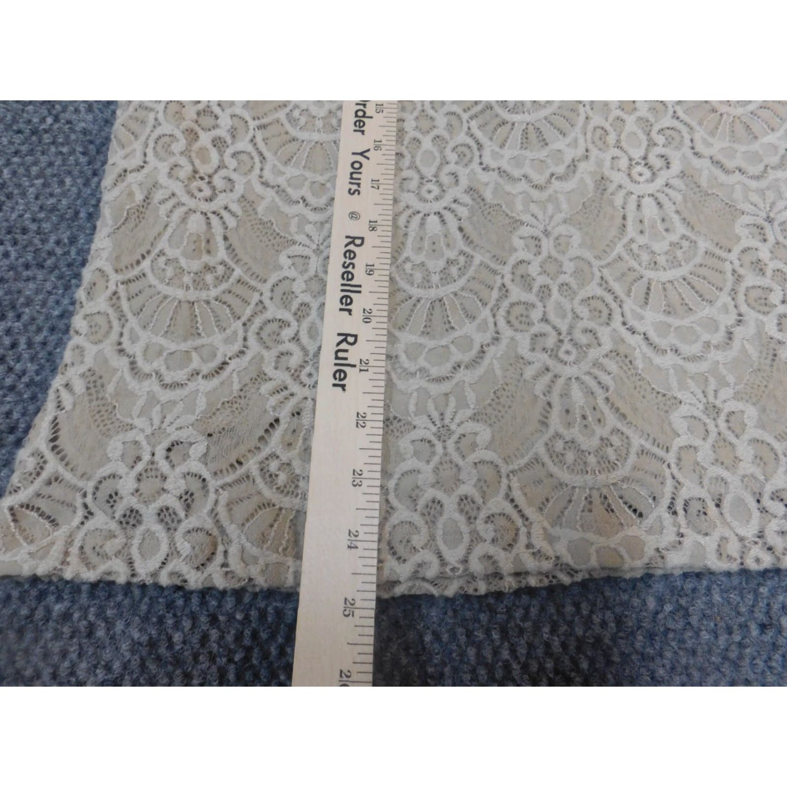 Vintage Est 1946 Womens Skirt L Beige Straight Pencil Size 36" / US 14 / IT 50 - 5 Thumbnail