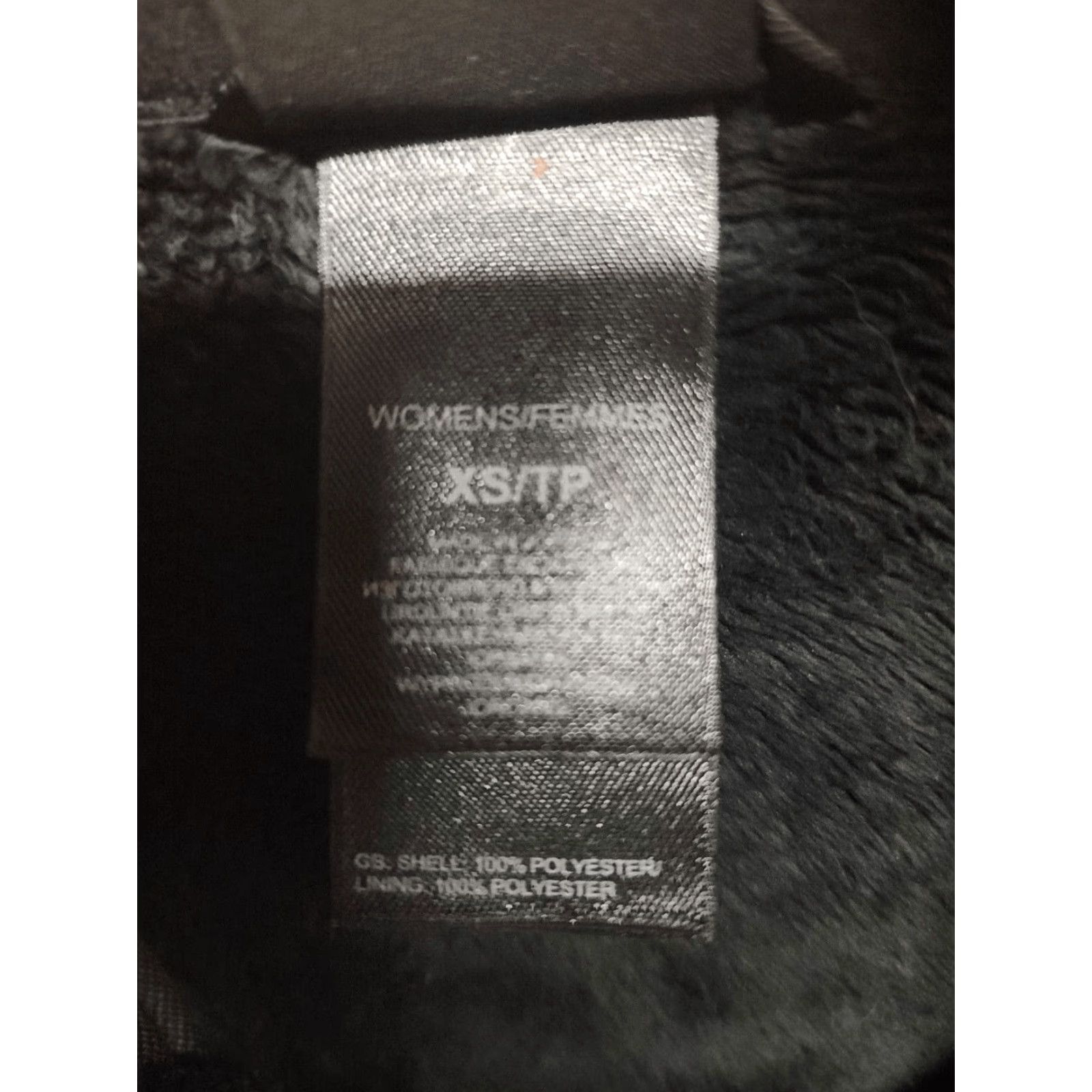 The North Face THE NORTH FACE Jacket Women's XS Fleece Black Full Zip Collared Regular Size Short Description: Casual Size XS / US 0-2 / IT 36-38 - 4 Thumbnail