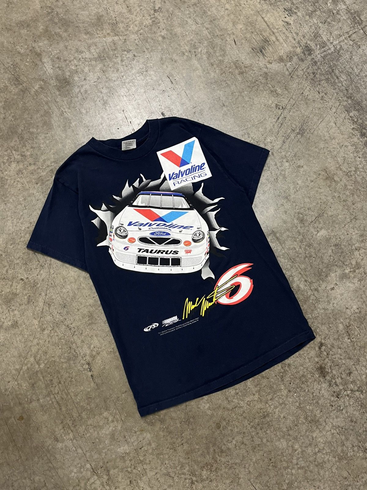 Vintage Nascar vintage graphic tee shirt 90s hype rare streetwear Size US L / EU 52-54 / 3 - 1 Thumbnail