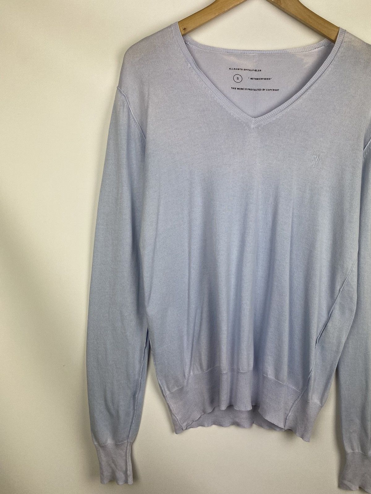 Allsaints Allsaints Fade L/S V-neck men’s sweater pullover AW08 size S Size US S / EU 44-46 / 1 - 2 Thumbnail