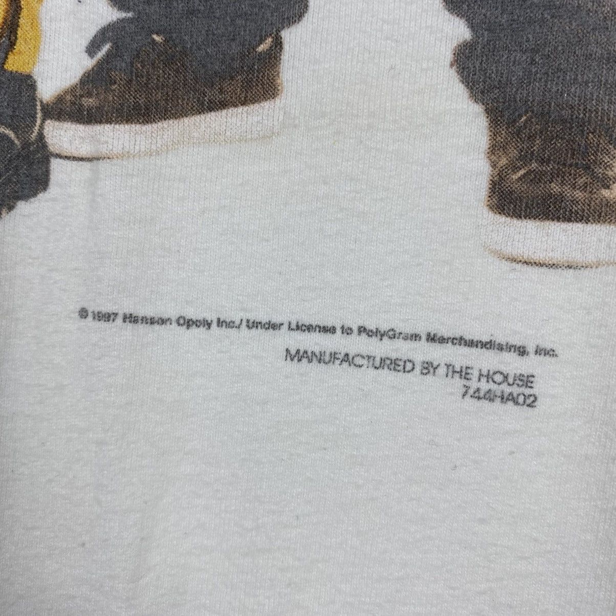 Band Tees × Vintage Vintage 90's HANSON American Pop Rock Band Tee Size US L / EU 52-54 / 3 - 5 Thumbnail