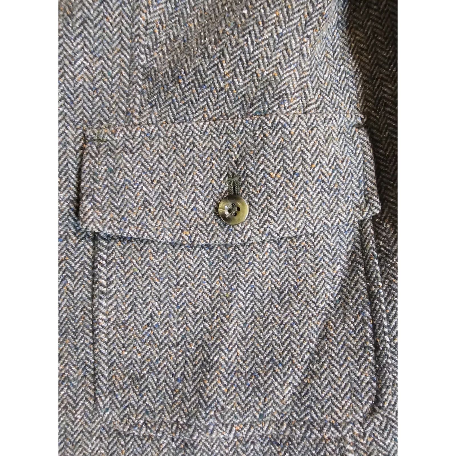 Vintage VINTAGE L.L. Bean Signature Wool Blend 3-Button Blazer Women’s Size Medium Reg Green Blazer Womens 90s Classic Casual Formal Size M / US 6-8 / IT 42-44 - 7 Thumbnail