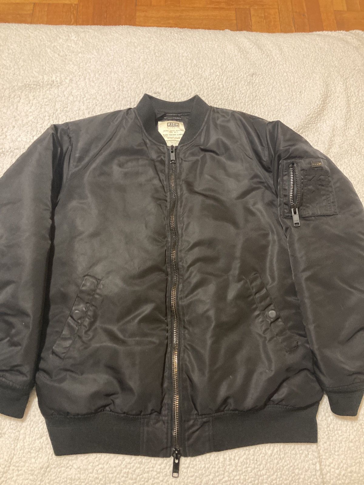 Kith × Ronnie Fieg KITH MA-1 Astor Down Jacket Size US XL / EU 56 / 4 - 4 Thumbnail