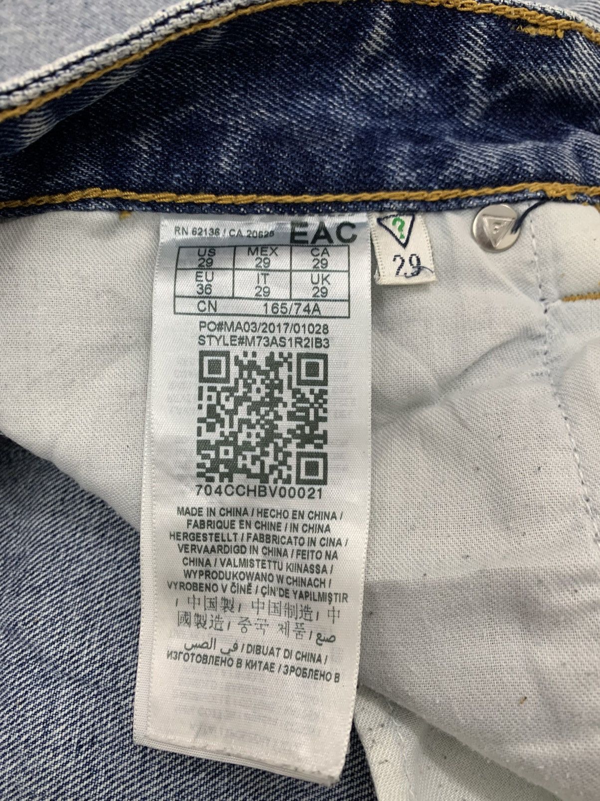 Guess Guess Jeans Pant Size US 30 / EU 46 - 18 Thumbnail