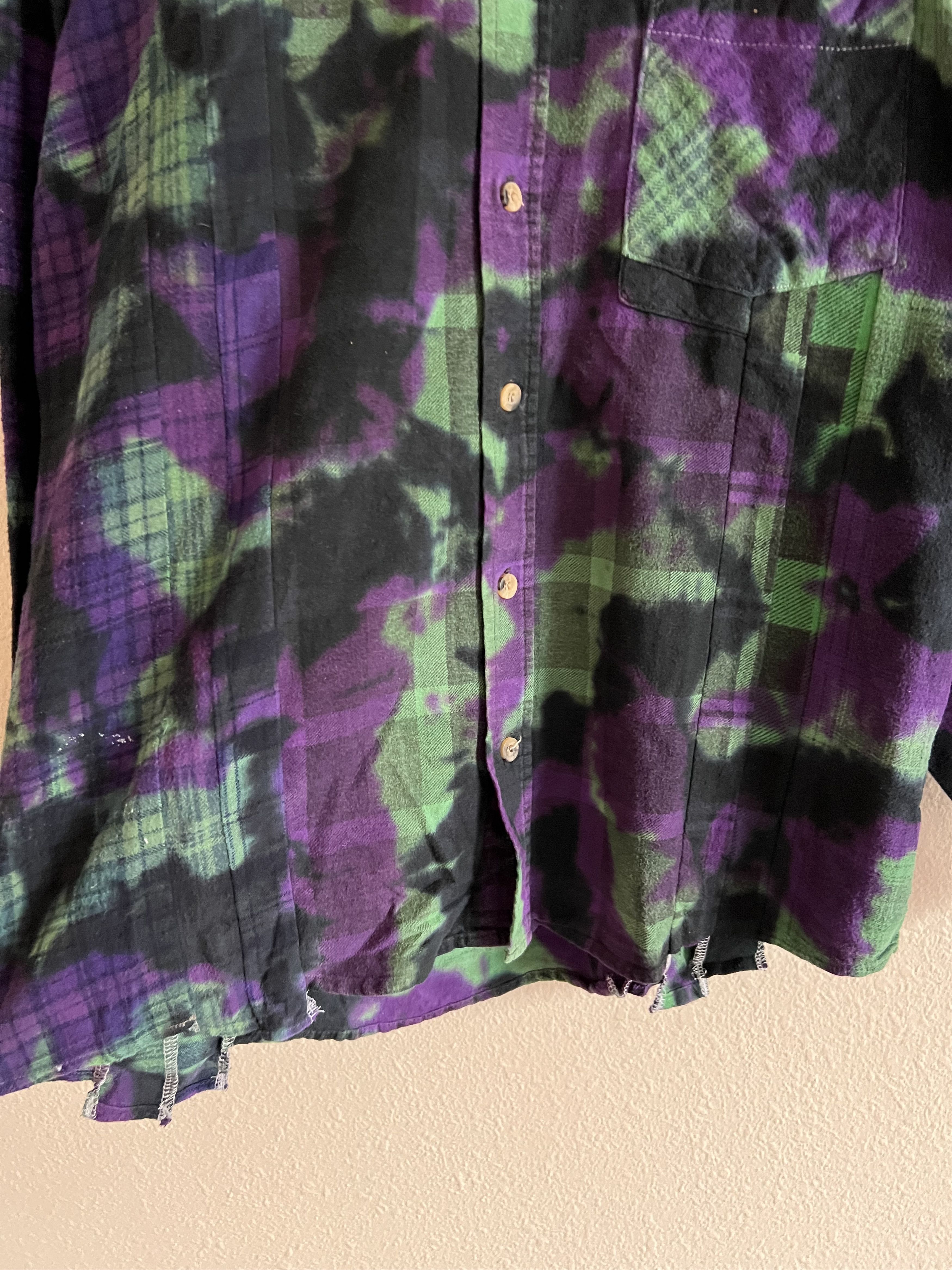 Needles Needles Rebuild 7 Cuts Flannel in Tie Dye Size US S / EU 44-46 / 1 - 3 Thumbnail