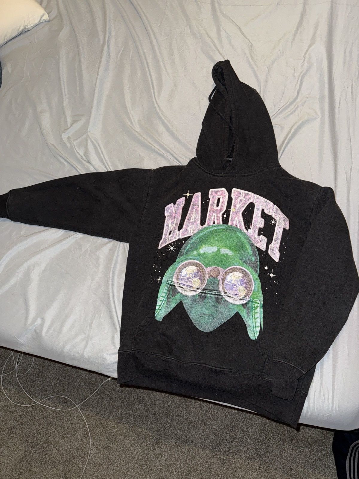 Market Chinatown Market Alien w/ Binoculars hoodie Size US S / EU 44-46 / 1 - 2 Thumbnail