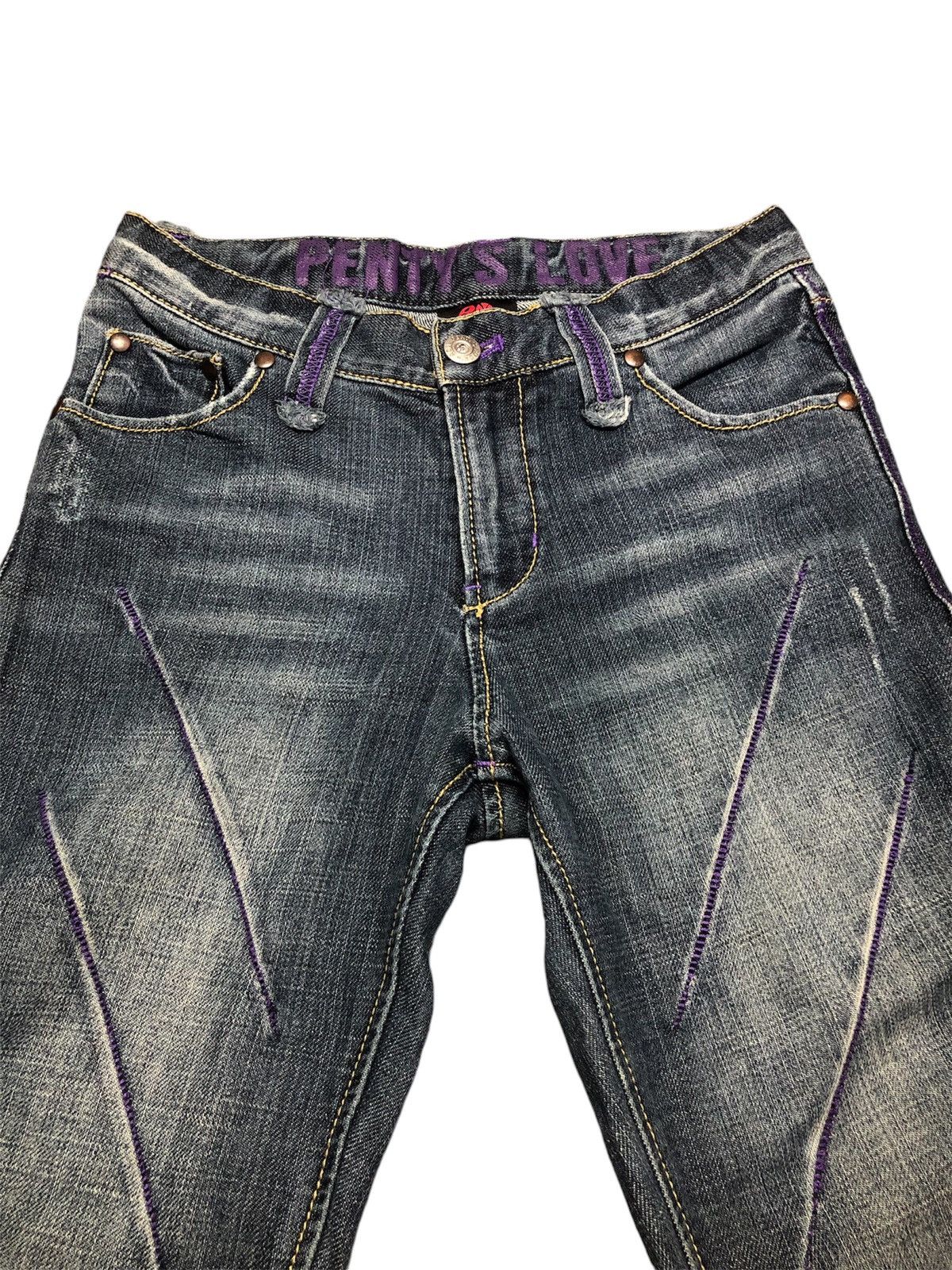 Hysteric Glamour × Japanese Brand PENTY'S ROCK N ROLL JEANS Size 27" / US 4 / IT 40 - 4 Thumbnail