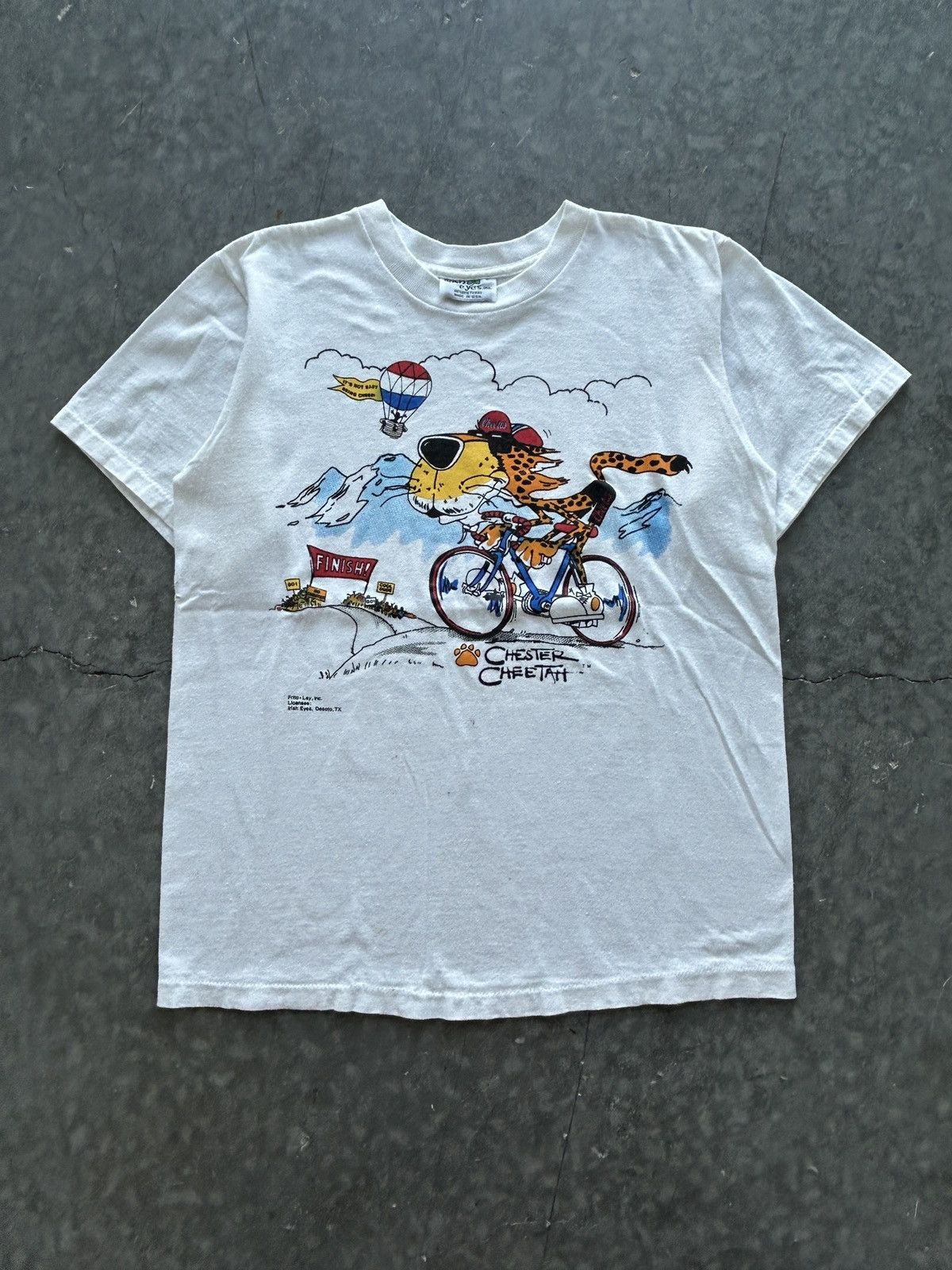 Vintage Vintage 90s Chester Cheetah Graphic Tee Cheetos Size US M / EU 48-50 / 2 - 1 Thumbnail