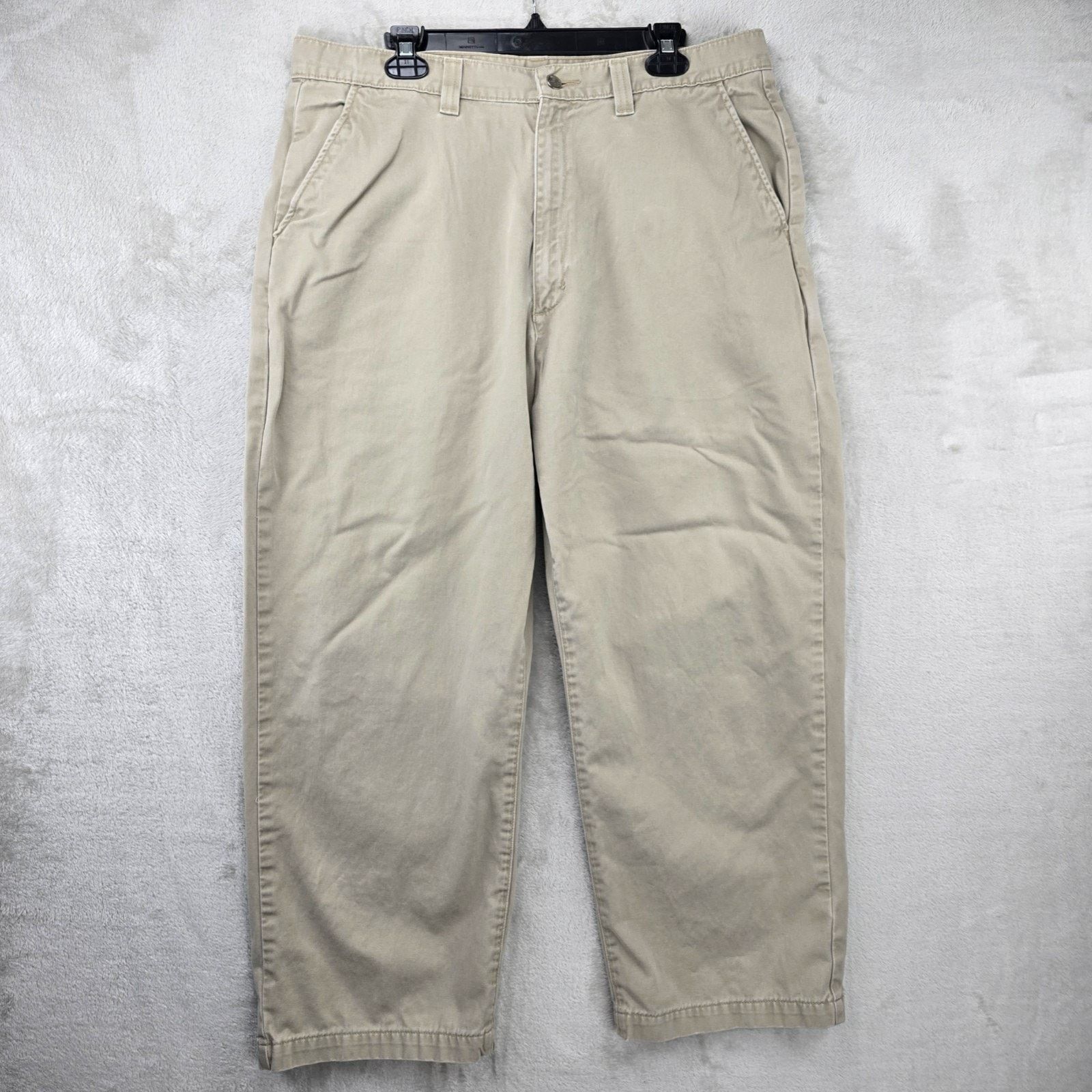 Levi's Vintage Levis L2 Khaki Pants Mens 38x30 (Fits 38x27) Baggy Size US 38 / EU 54 - 1 Thumbnail