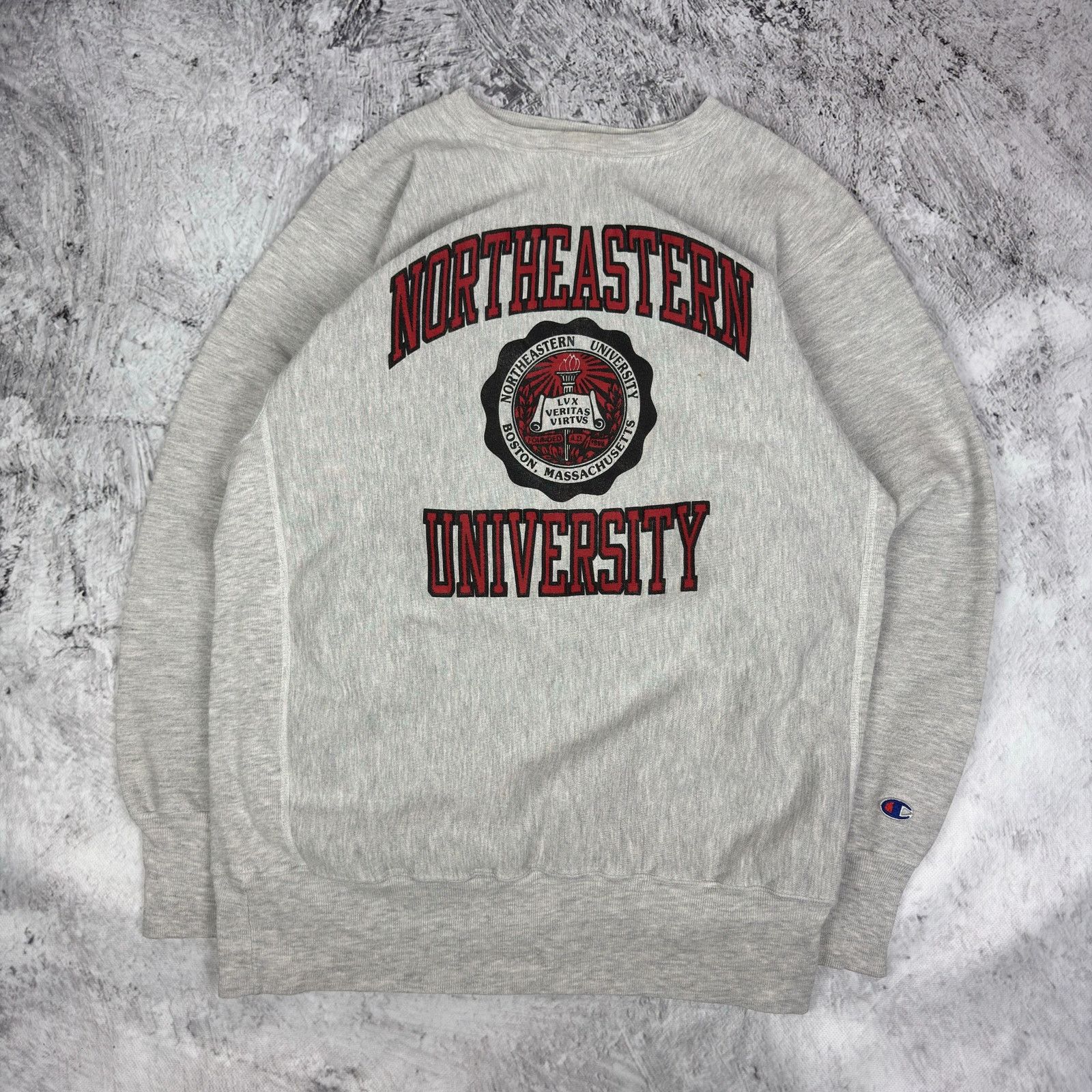 Champion Champion Reverse Weave Northeastern University Sweatshirt Size US XXL / EU 58 / 5 - 2 Thumbnail
