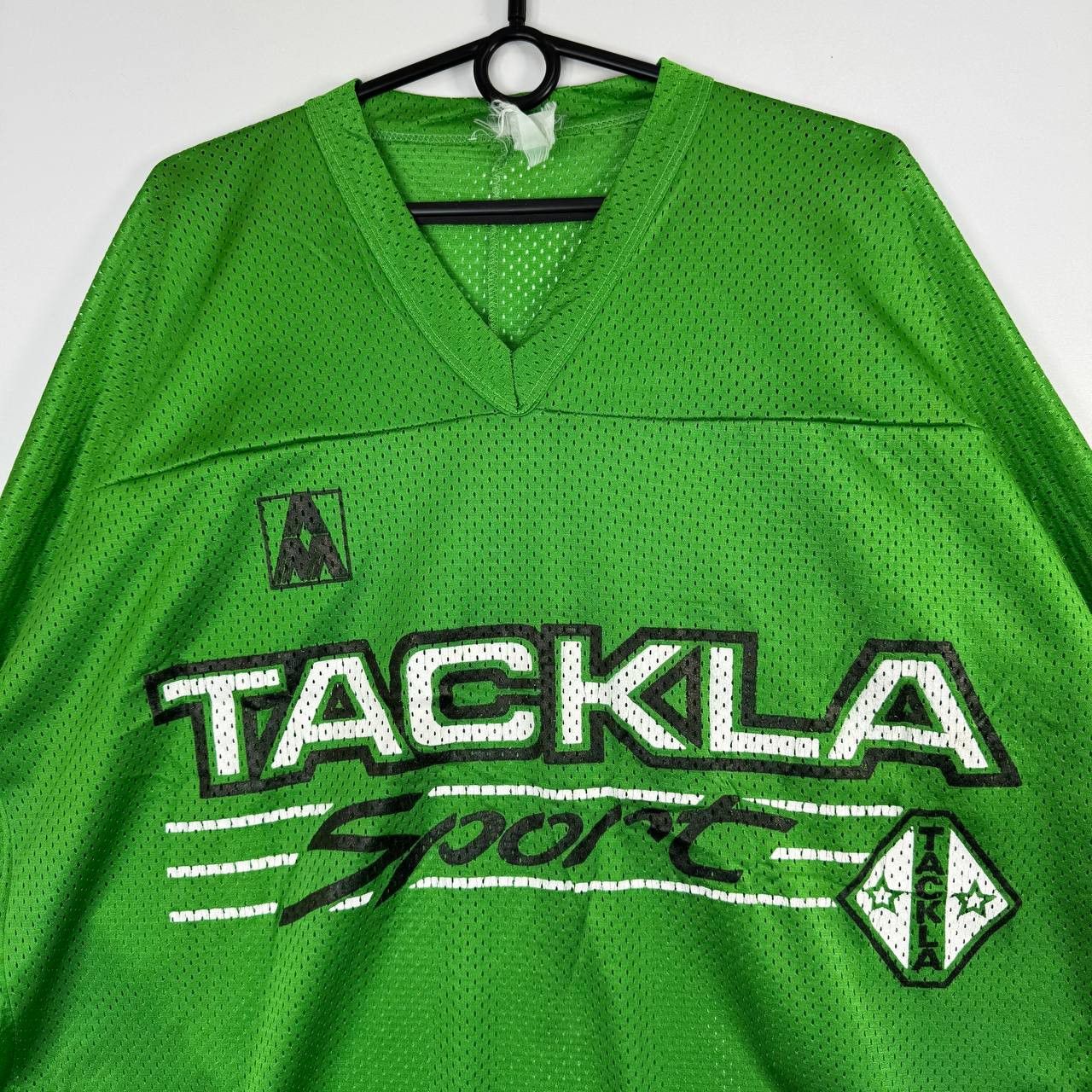 Other Vintage Tackla Sport Mesh Jersey Hockey Style Green Size XL Size US XL / EU 56 / 4 - 2 Thumbnail