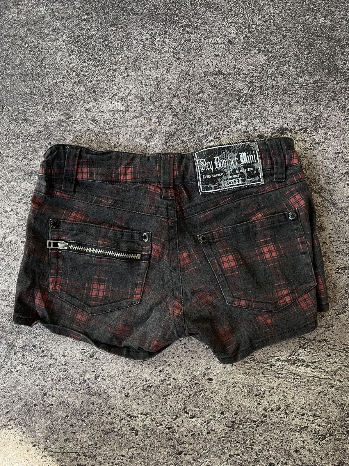 Japanese Brand Sky bomber bondage gothic hot pants Size 26" / US 2 / IT 38 - 6 Thumbnail