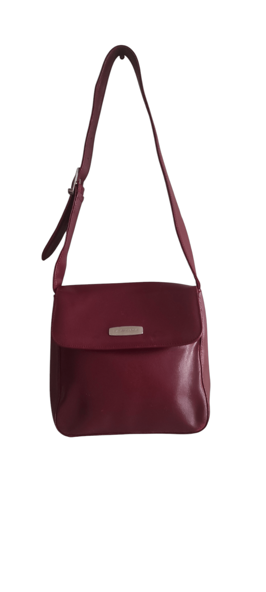 Balenciaga × Genuine Leather × Vintage Vintage Balenciaga Burgundy Monogram Shoulder Bag. Size ONE SIZE - 1 Thumbnail