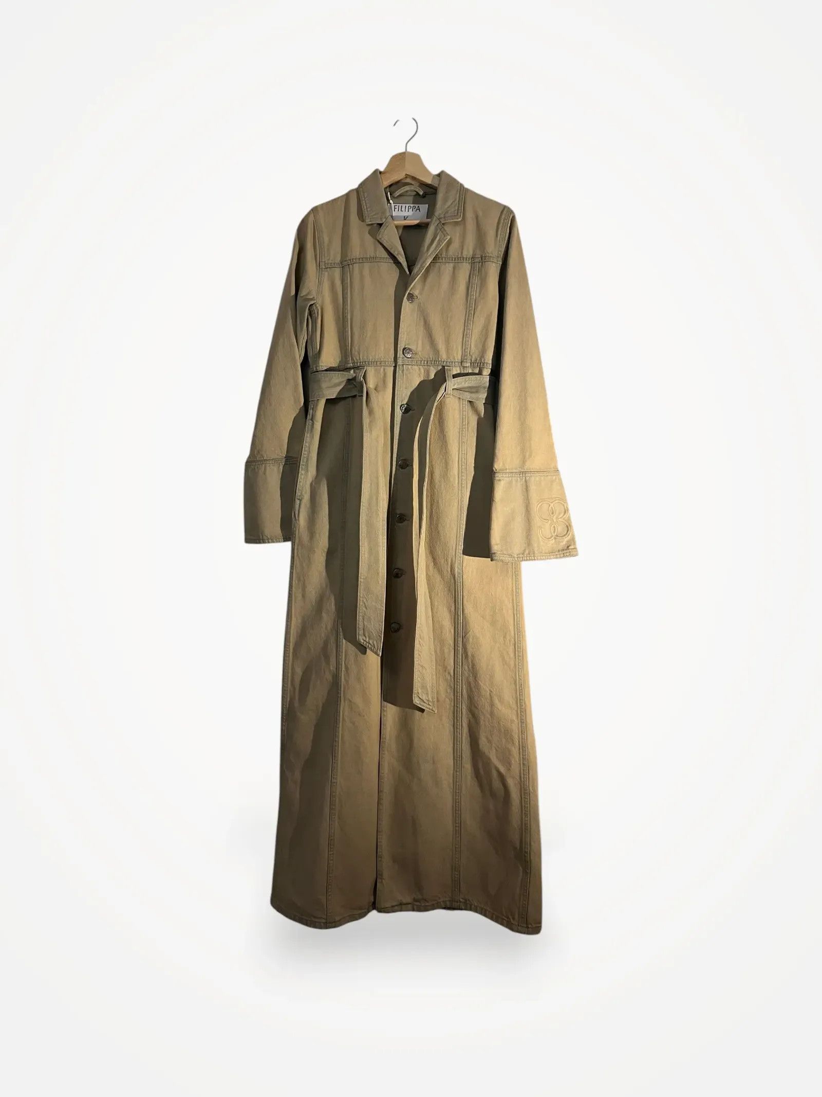 Filippa K Filippa K Long Denim Coat Coat Size XS / US 0-2 / IT 36-38 - 1 Thumbnail