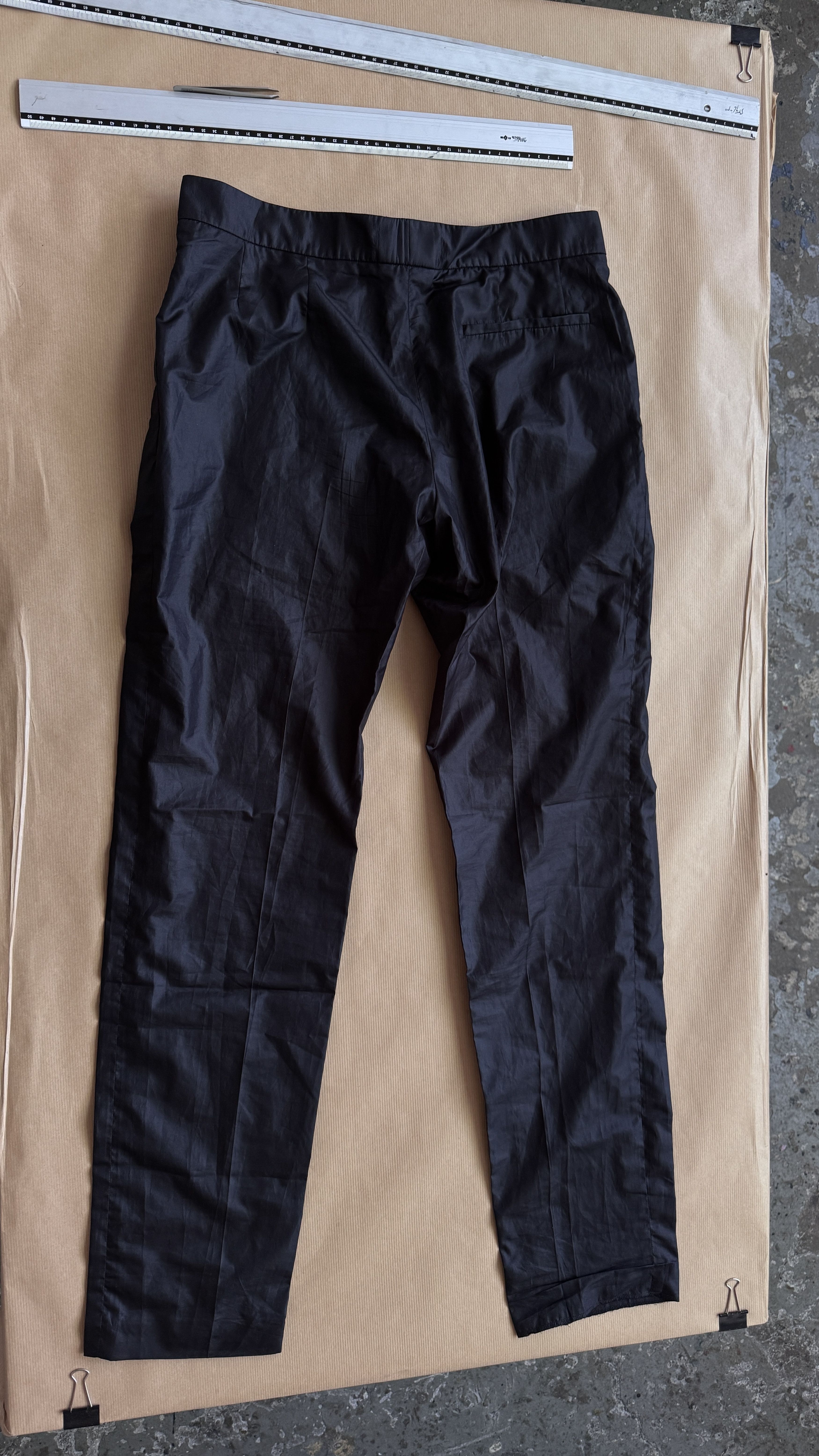 Martine Sitbon aa . 48 . COLLECTOR . AS NEW . HIGH END PANTS . FR HANDMADE Size US 32 / EU 48 - 13 Thumbnail