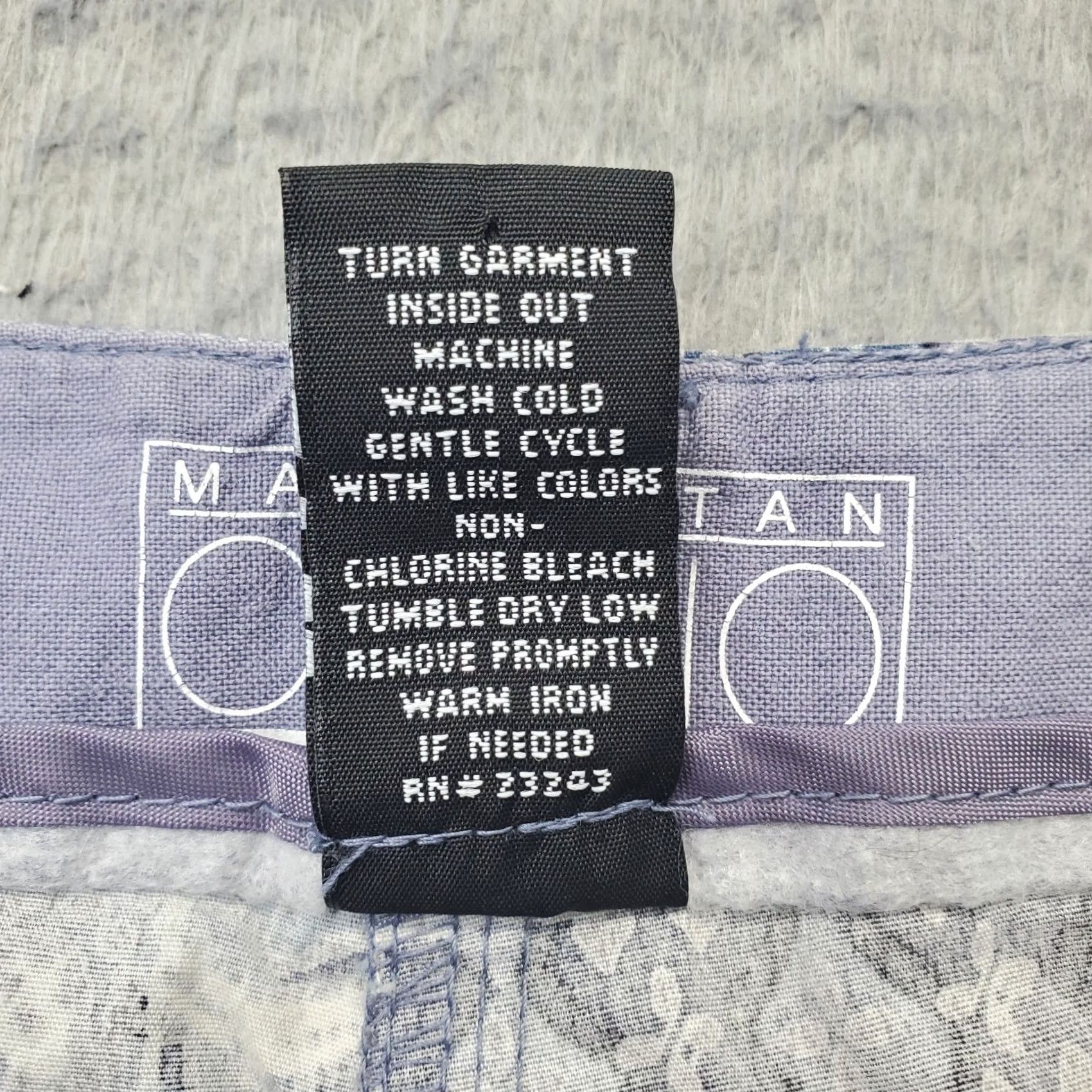 Vintage New York & Company Chino Shorts Women's 6 Multi Patterned Stretch Slash Pocket Size 28" / US 6 / IT 42 - 7 Thumbnail