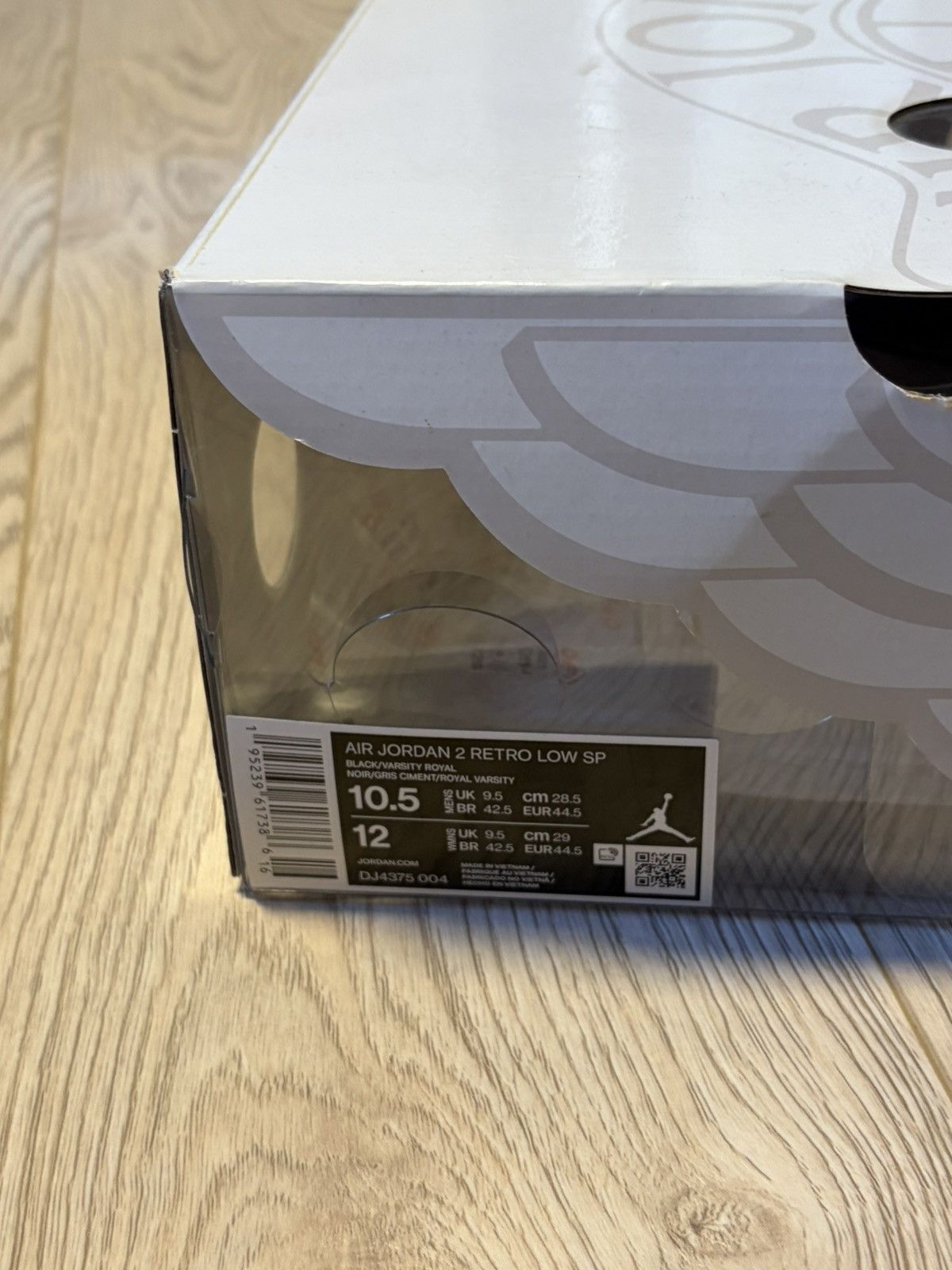 Nike × Off-White Jordan 2 Retro Low x Off White - black blue 10.5 / 44.5 Size US 10.5 / EU 43-44 - 11 Thumbnail
