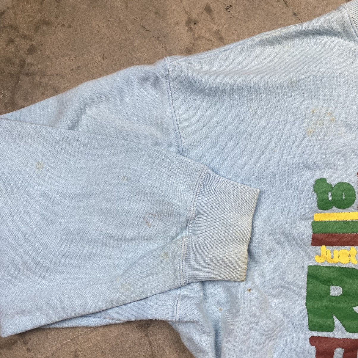Japanese Brand y2k Alasko To Planet Earth Baggy Boxy Crewneck Size US XXL / EU 58 / 5 - 5 Thumbnail
