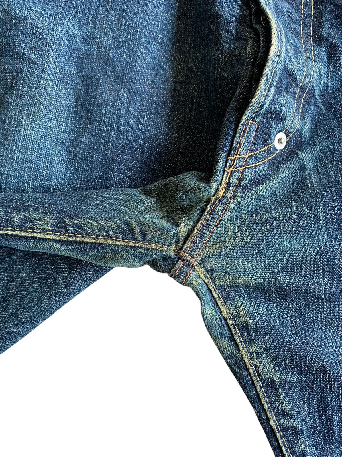 Kapital Underground Inc Nitraid Japanese Selvedge Jeans Denim ☠️ Size US 31 - 18 Thumbnail