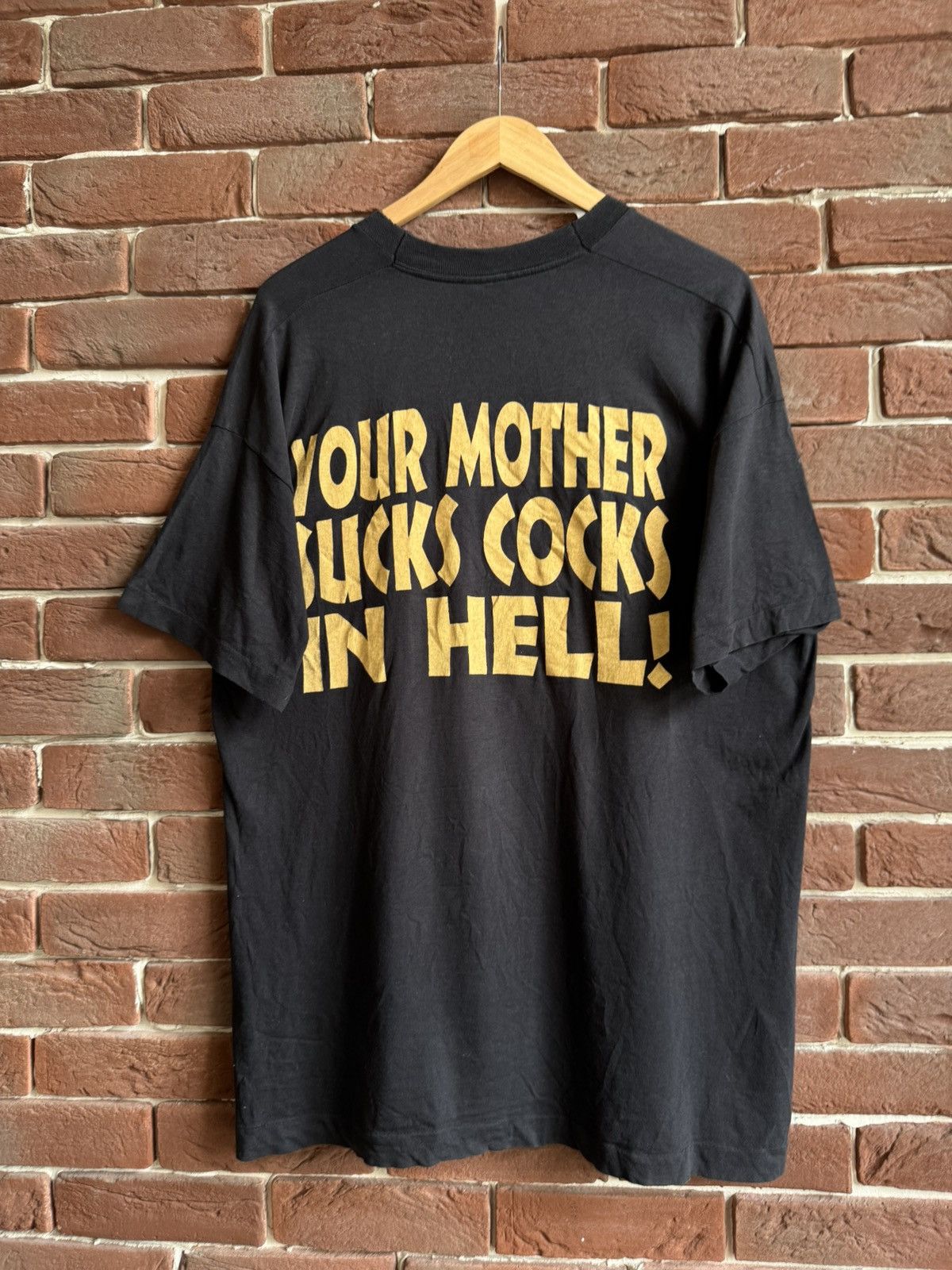 Band Tees 90s Vintage The Exorcist Horror Movie Film Band Tee Shirt Xl Size US XL / EU 56 / 4 - 2 Thumbnail
