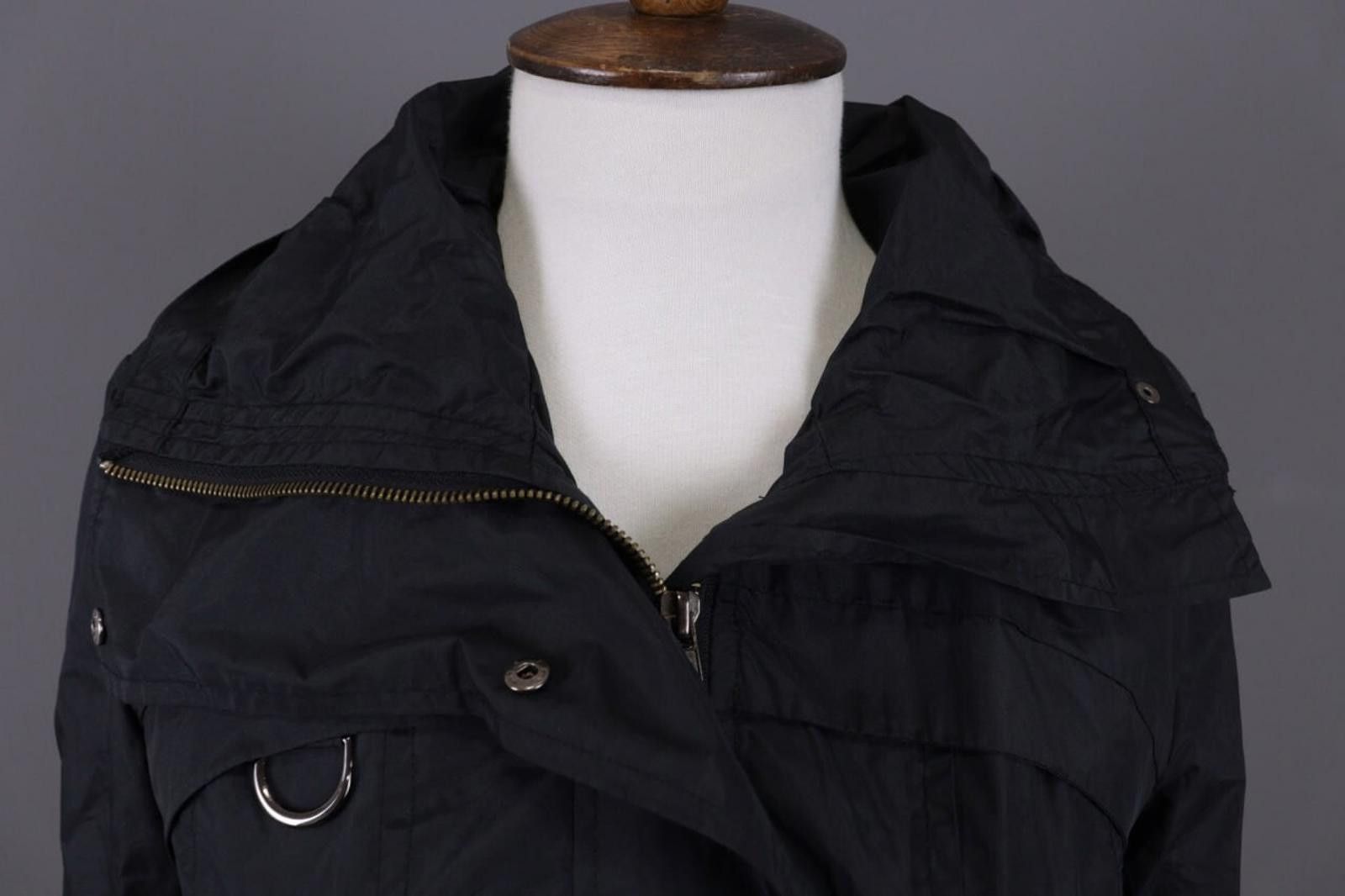 Designer Cop. Copine Black Lagenlook Parka Coat Jacket Size 30 Size M / US 6-8 / IT 42-44 - 4 Thumbnail