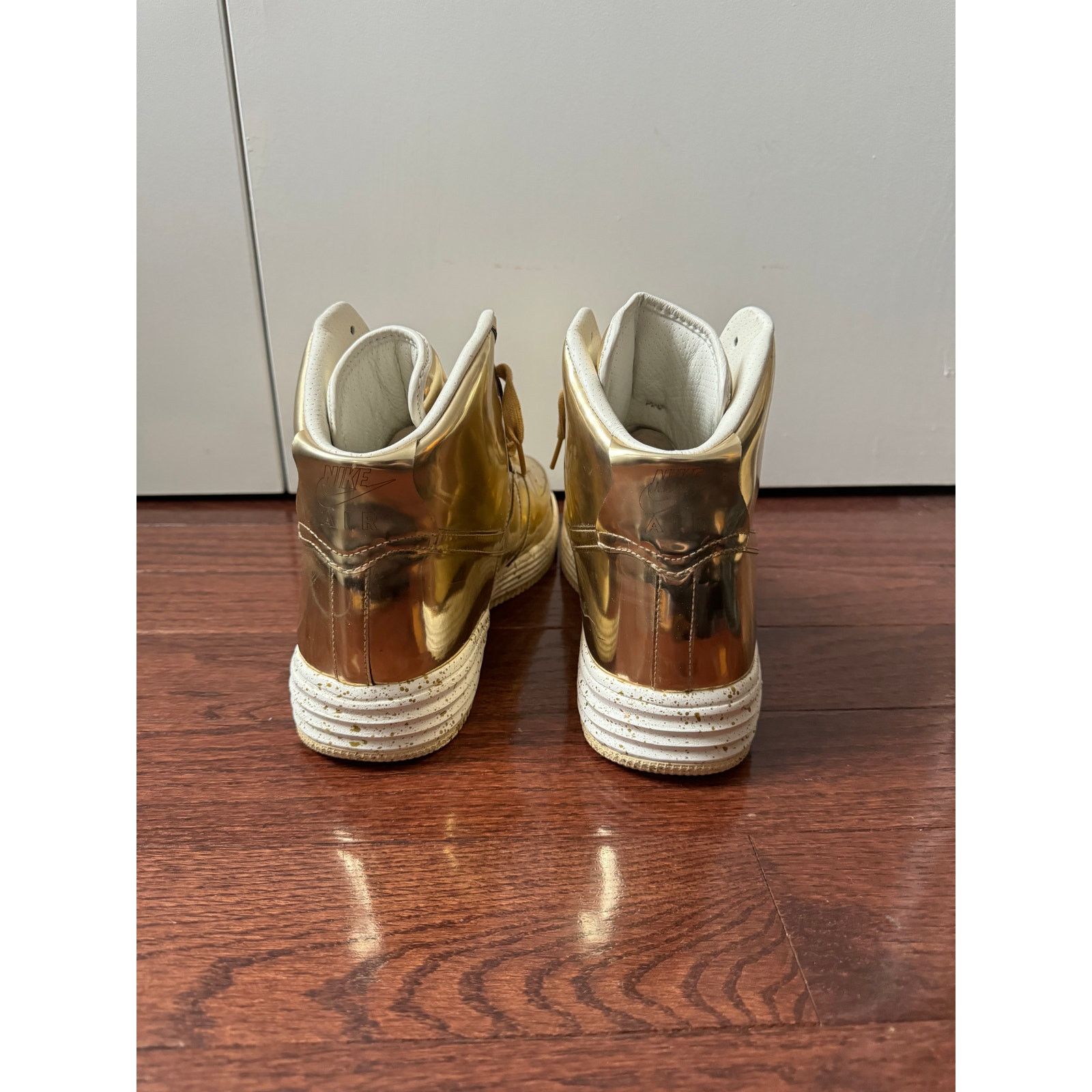 Nike Lunar Force 1 Hi Sp 'Liquid Gold' Size US 12 / EU 45 - 3 Thumbnail