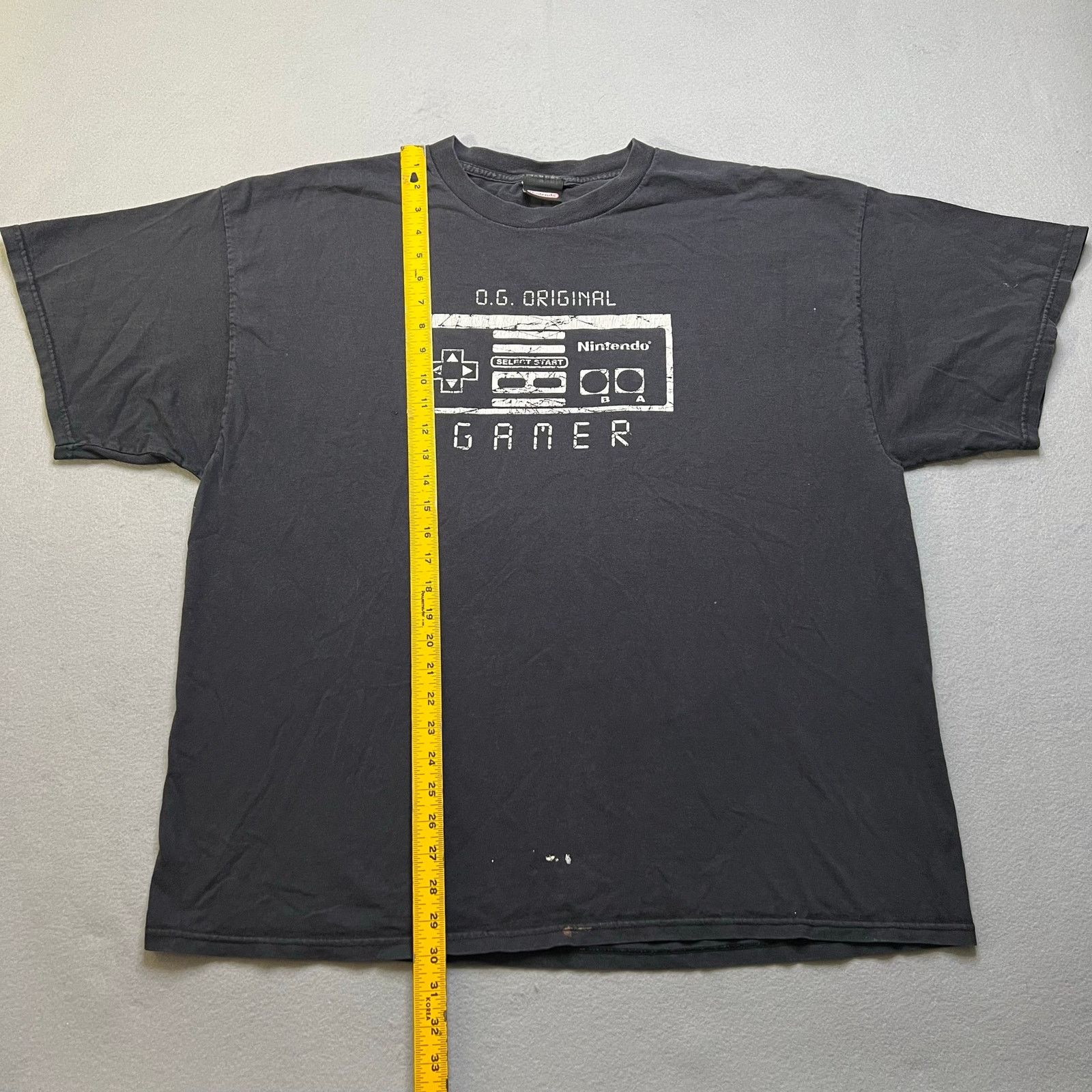 Nintendo Nintendo O.G. Original Gamer T-Shirt Mens XL Black NES Y2K Size US XL / EU 56 / 4 - 6 Thumbnail