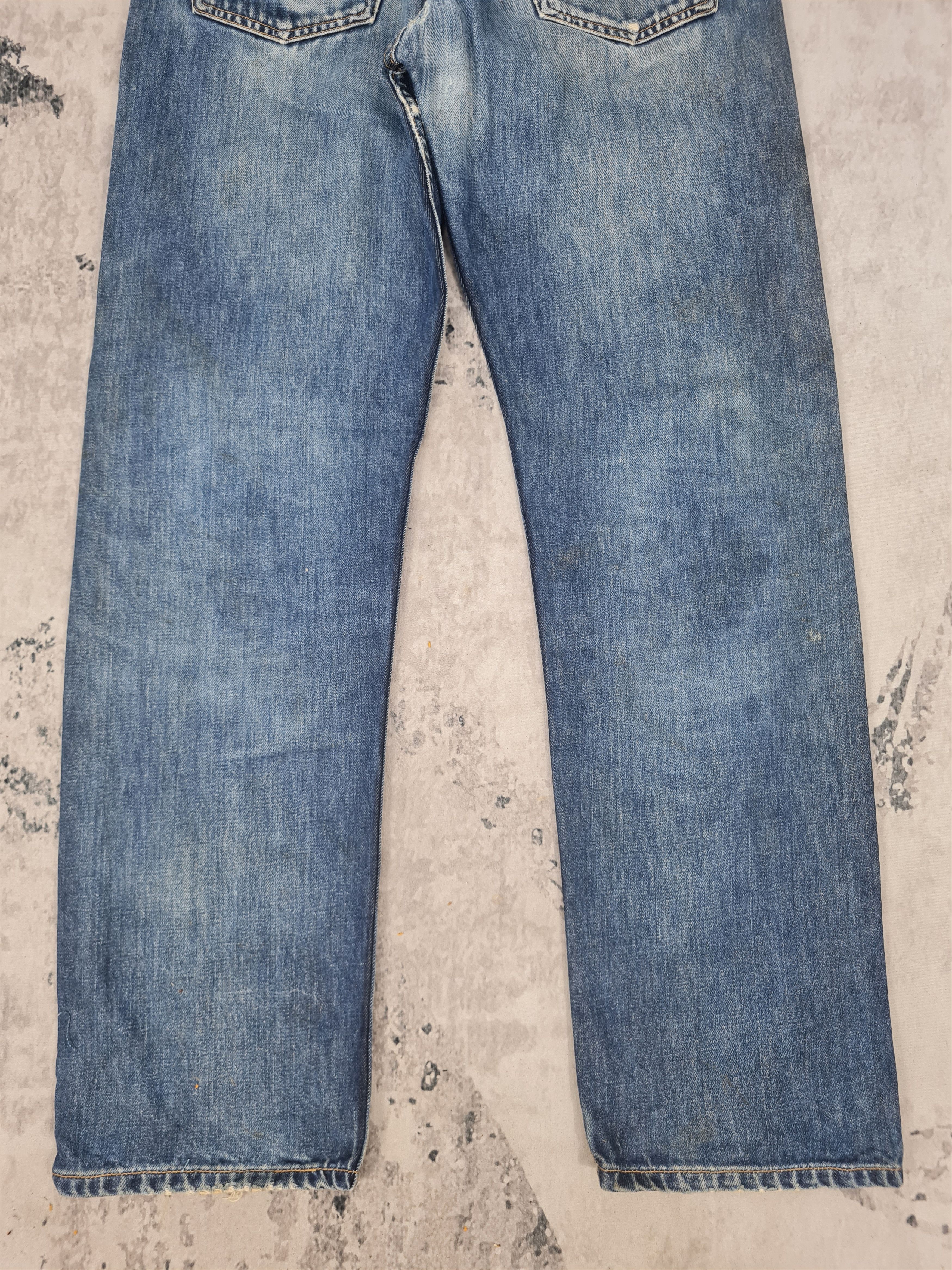 Levi's Vintage LEVIS 501 Ripped Rust Stain Jeans L0394 Size 33X31 Size US 33 - 7 Thumbnail