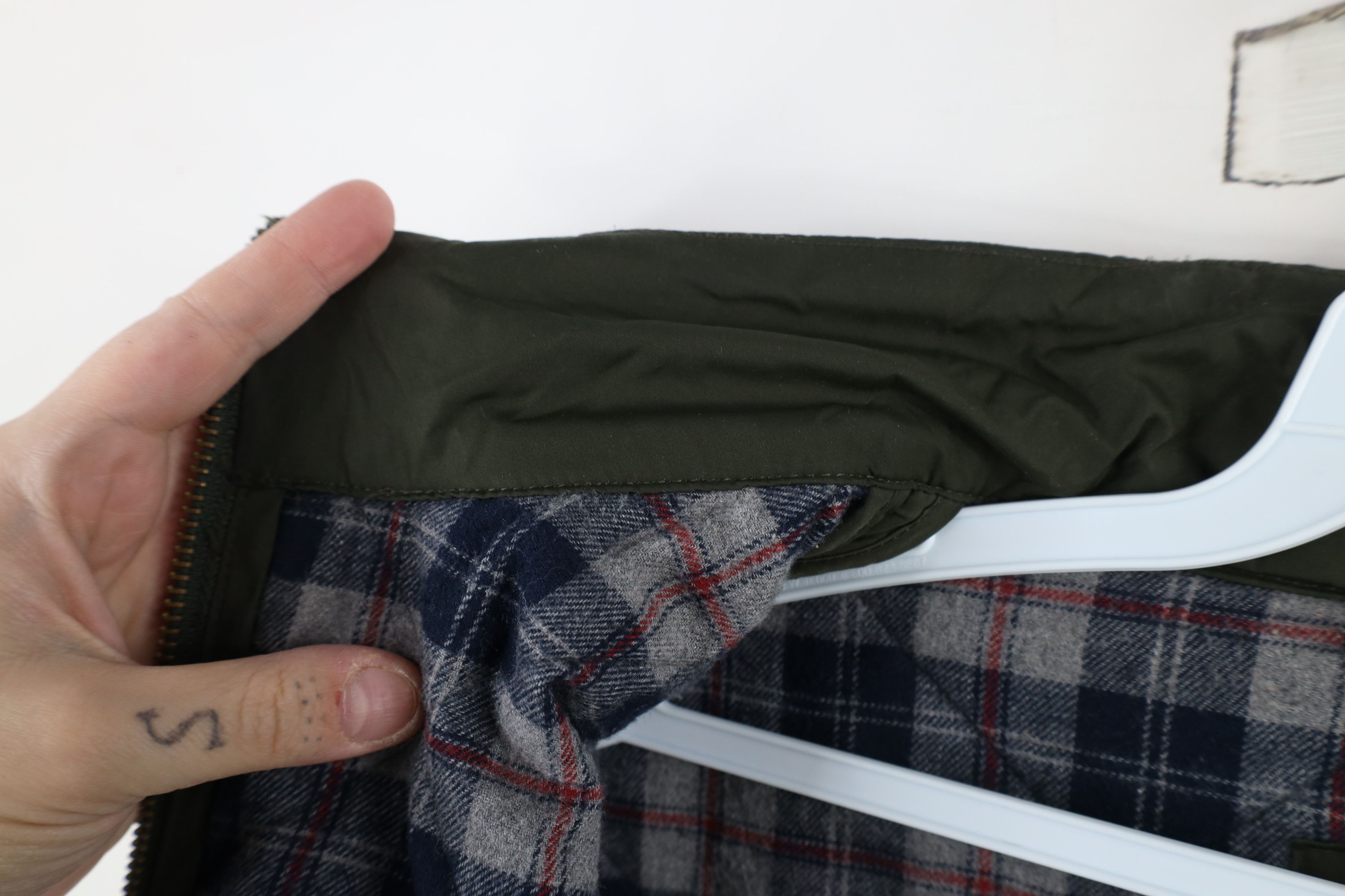 J.Crew × Vintage Vintage Y2K J Crew Lined Quilted Full Zip Vest Jacket Green Size US M / EU 48-50 / 2 - 11 Thumbnail