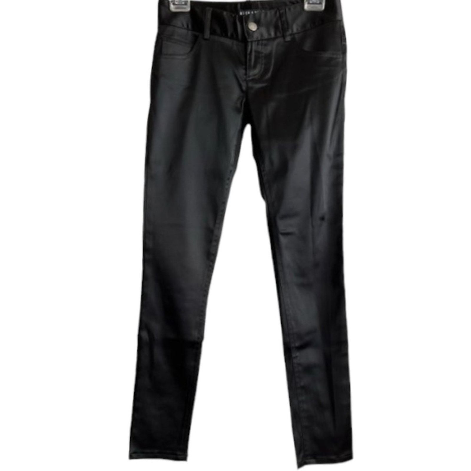 ALICE + OLIVIA Black Low-Rise Skinny Leg Pants XS/US0/W27